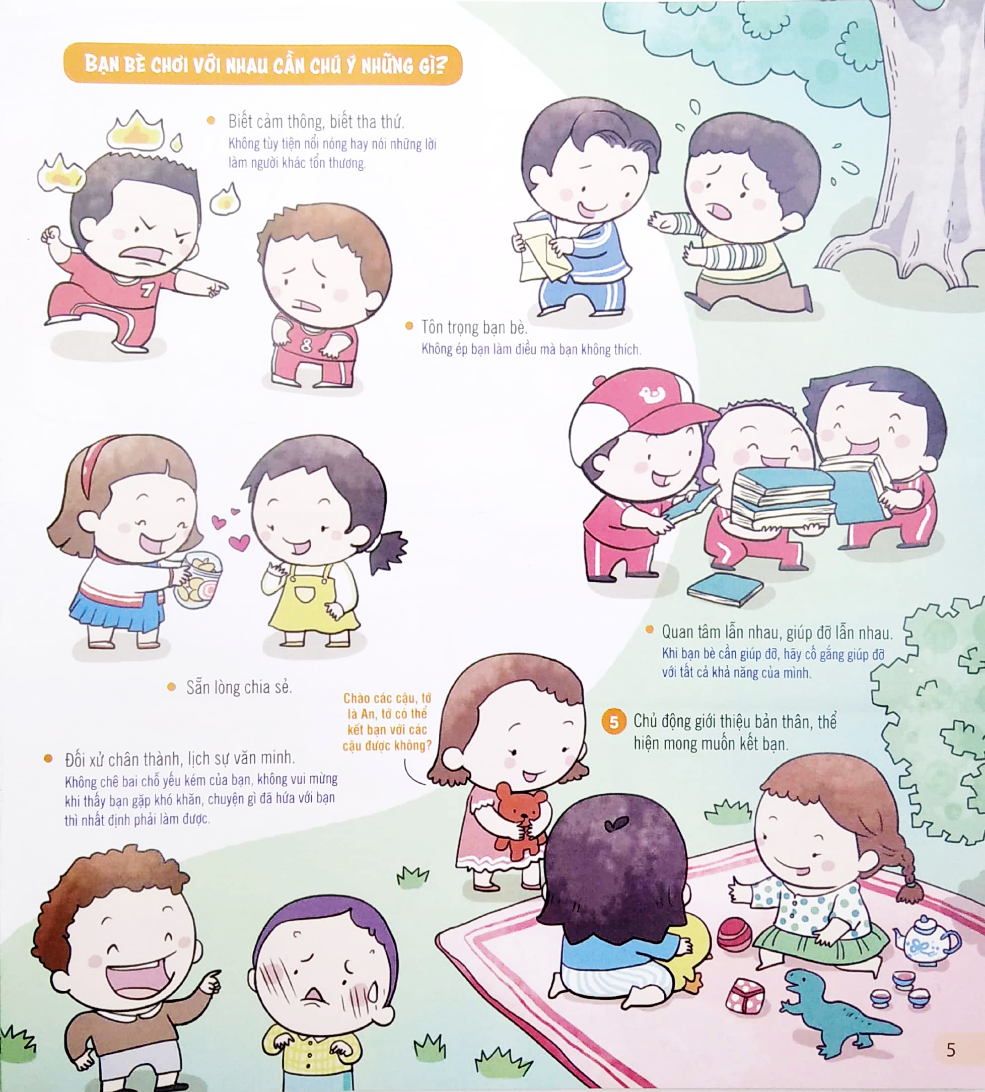 kỹ năng sống đầu đời cho bé - kỹ năng giao tiếp ngoài xã hội