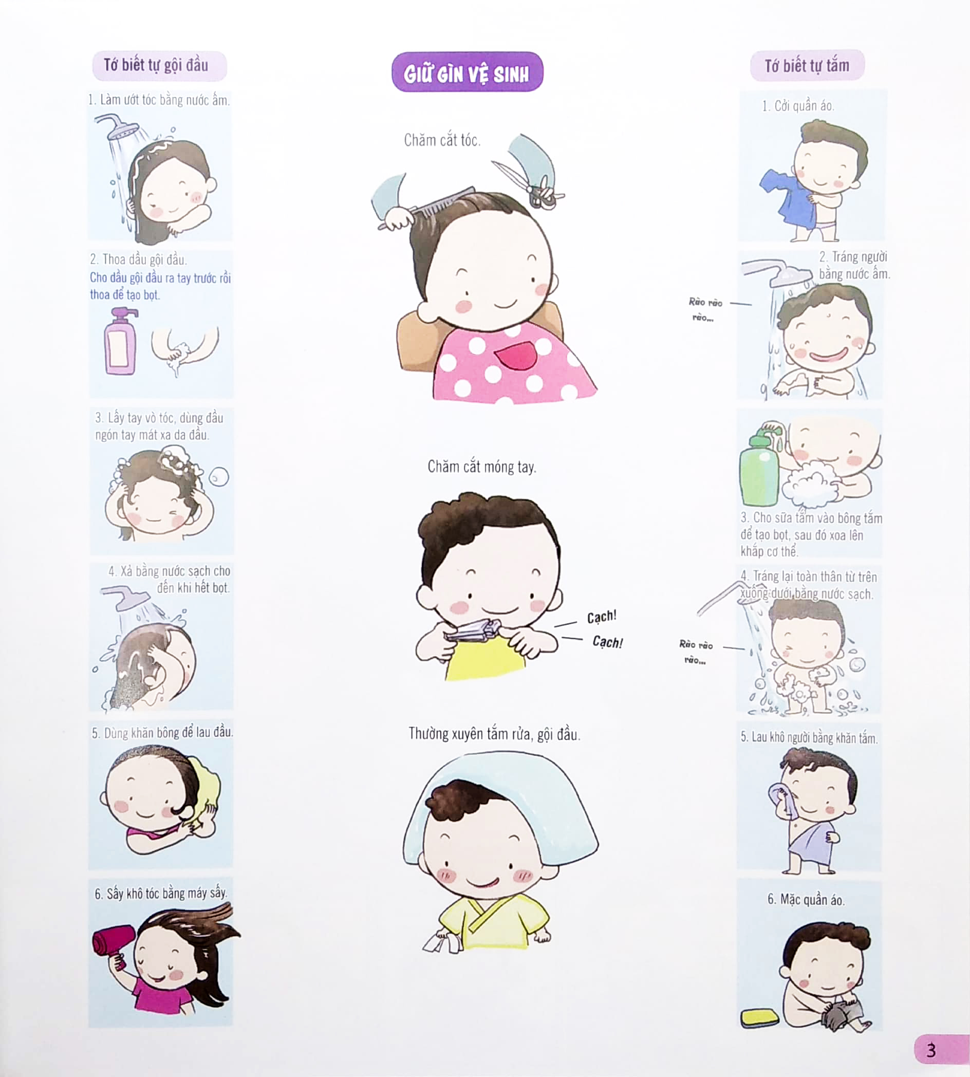 kỹ năng sống đầu đời cho bé - quy tắc ứng xử hằng ngày