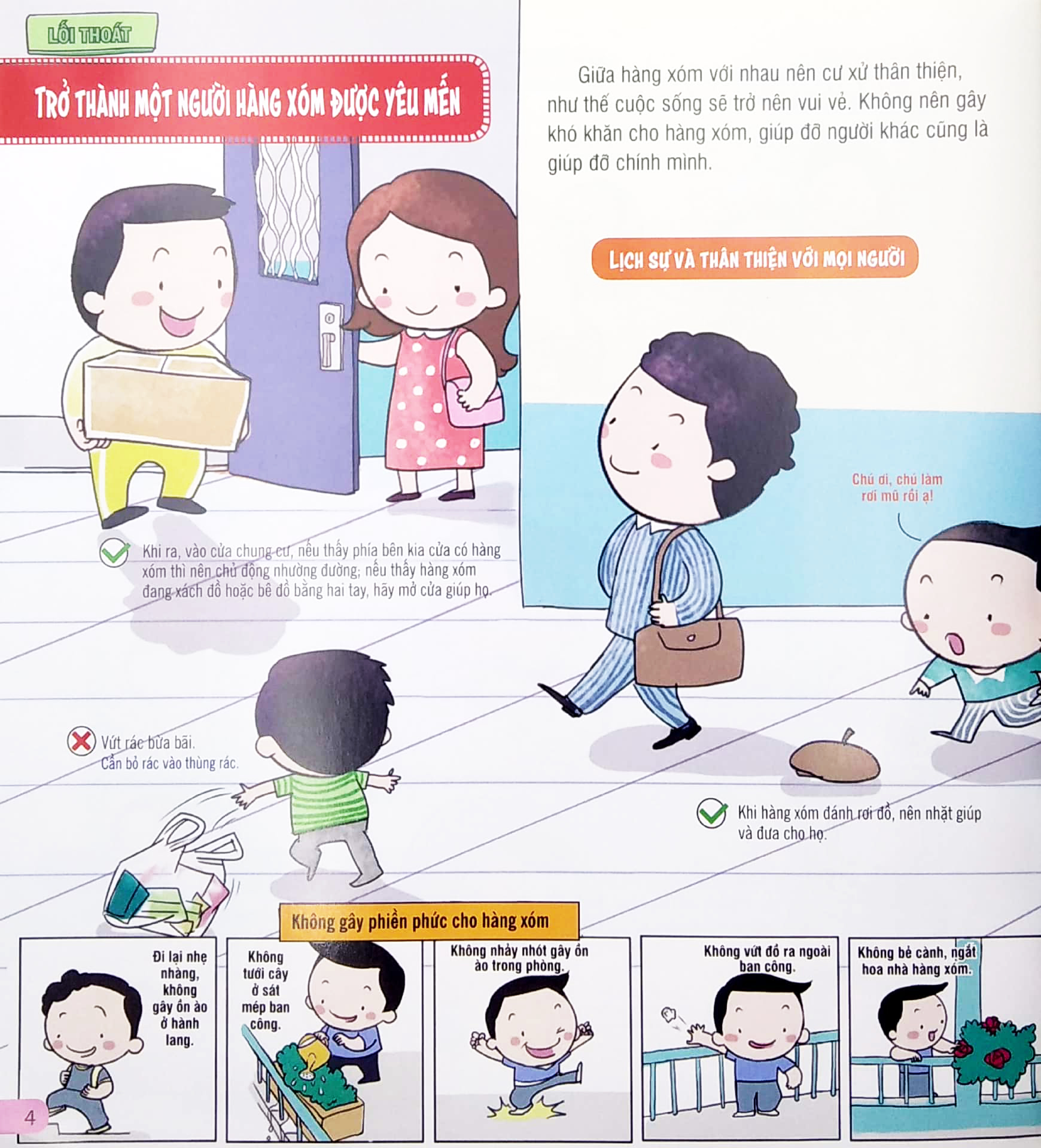 kỹ năng sống đầu đời cho bé - quy tắc ứng xử hằng ngày