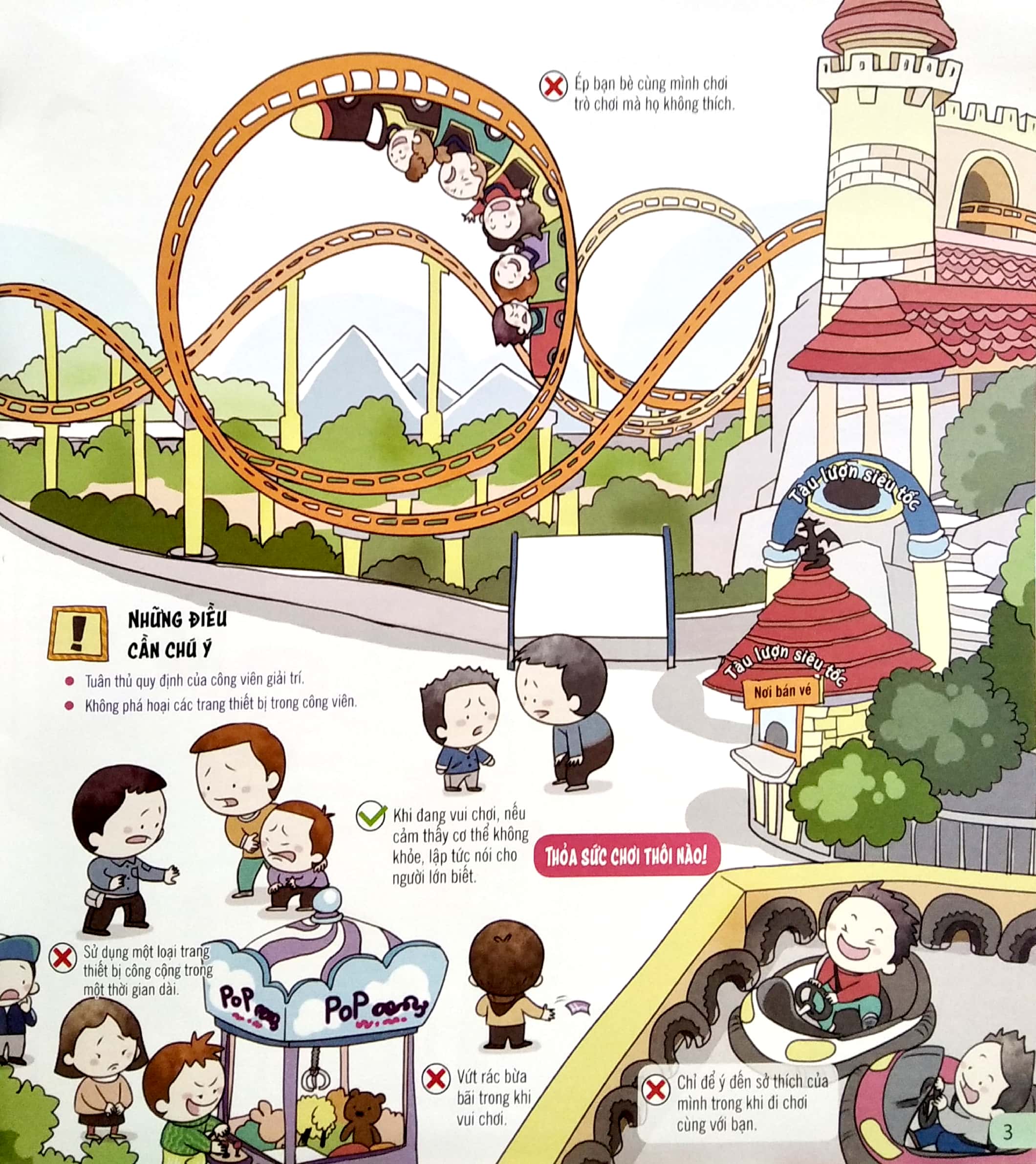 kỹ năng sống đầu đời cho bé - quy tắc ứng xử nơi công cộng