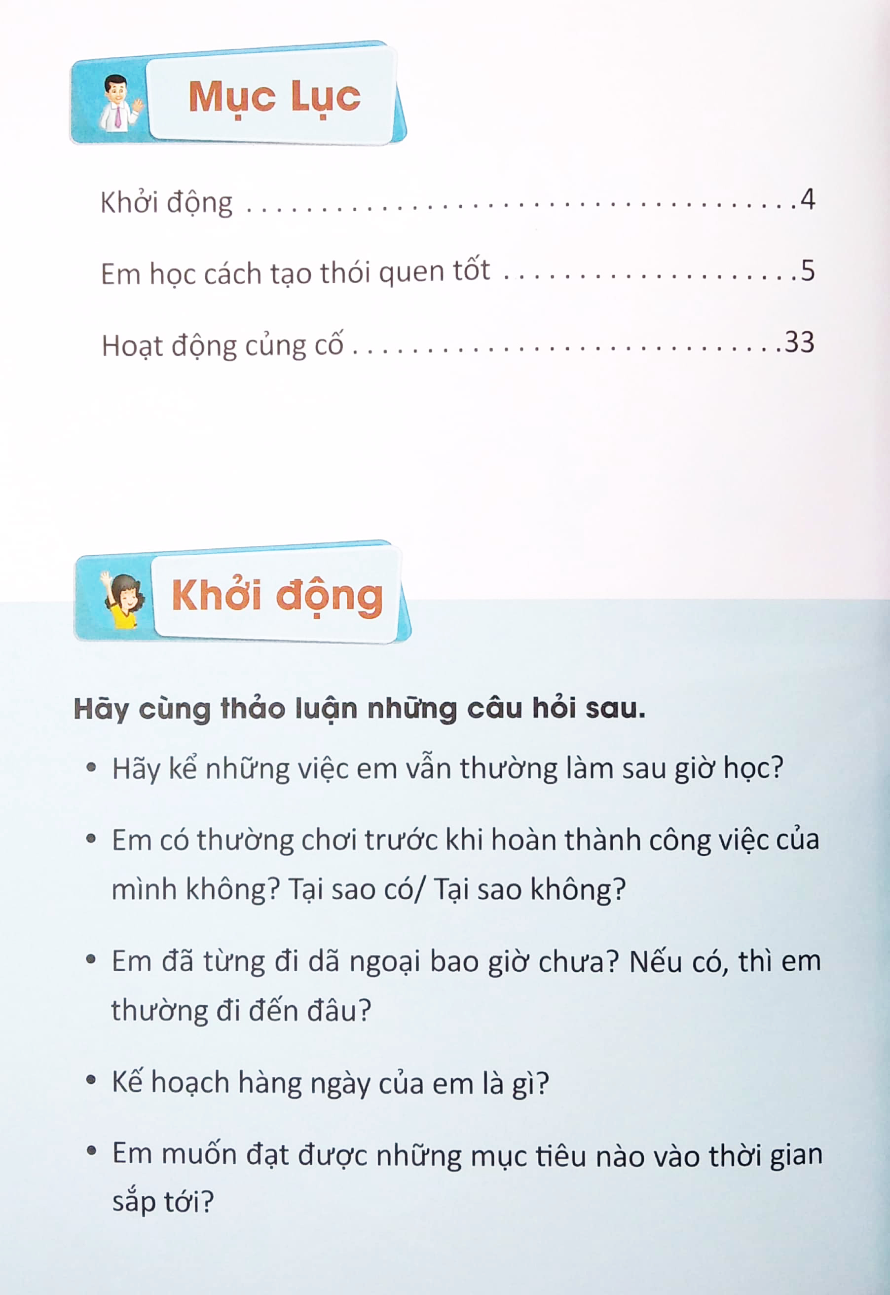 kỹ năng sống - em học cách tạo thói quen tốt