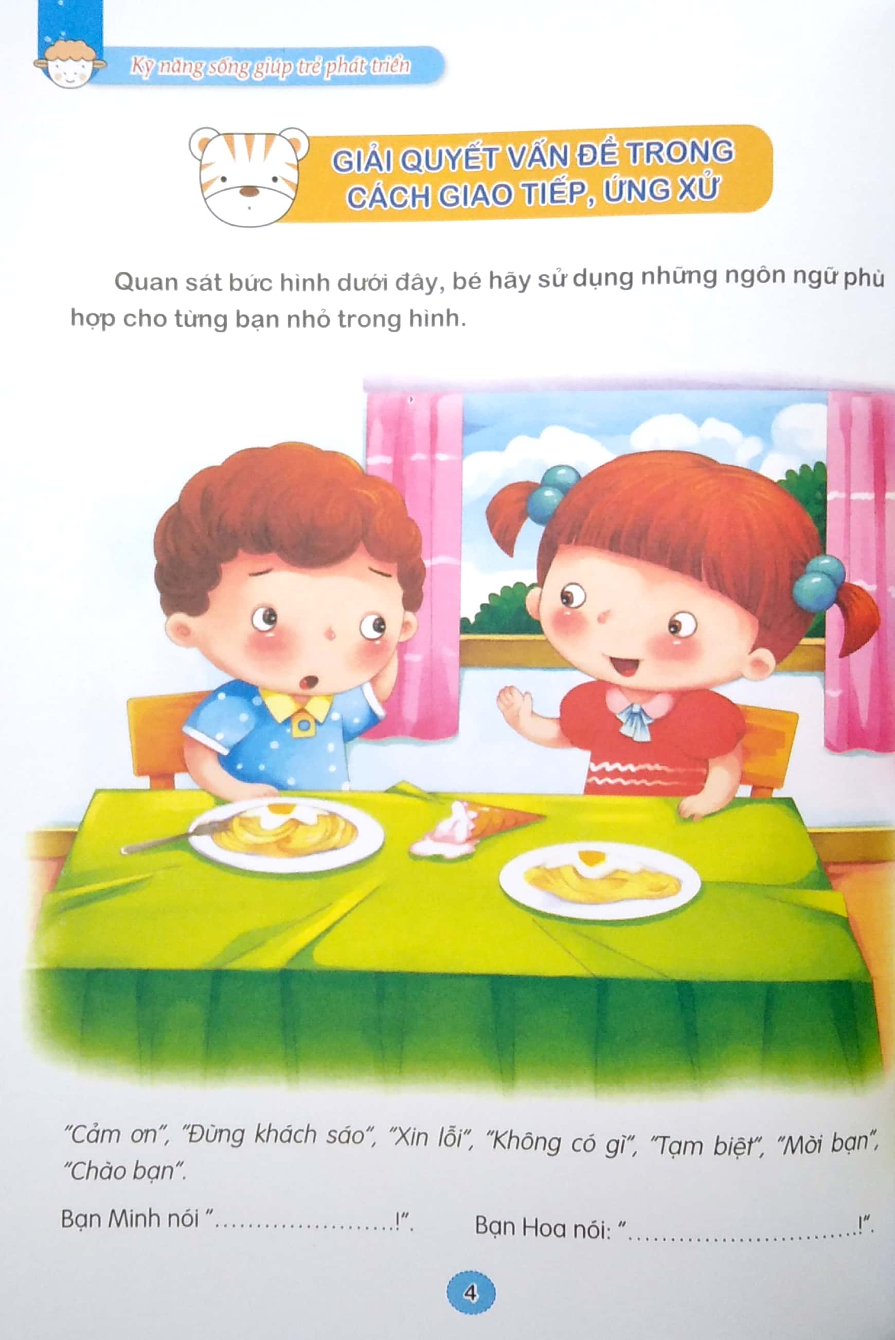 kỹ năng sống giúp trẻ phát triển - học cách giải quyết vấn đề