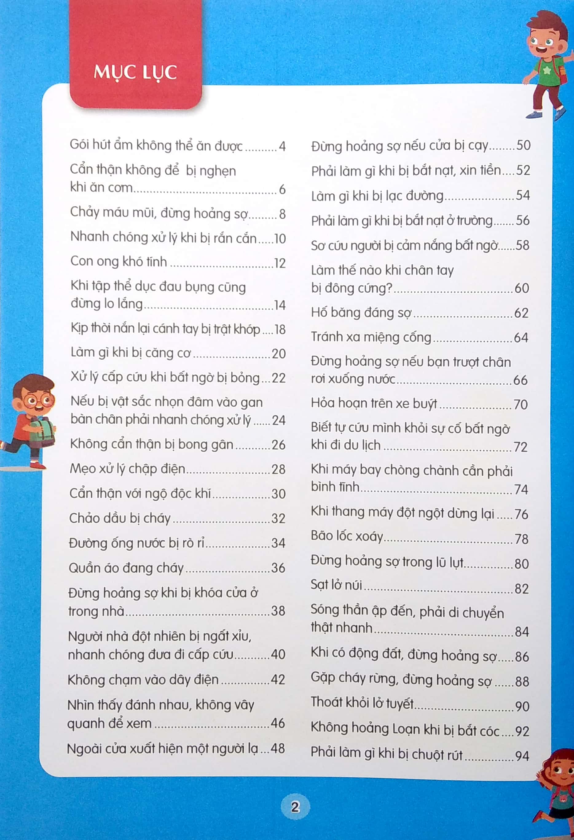 kỹ năng sống giúp trẻ phát triển - học cách tự thoát hiểm