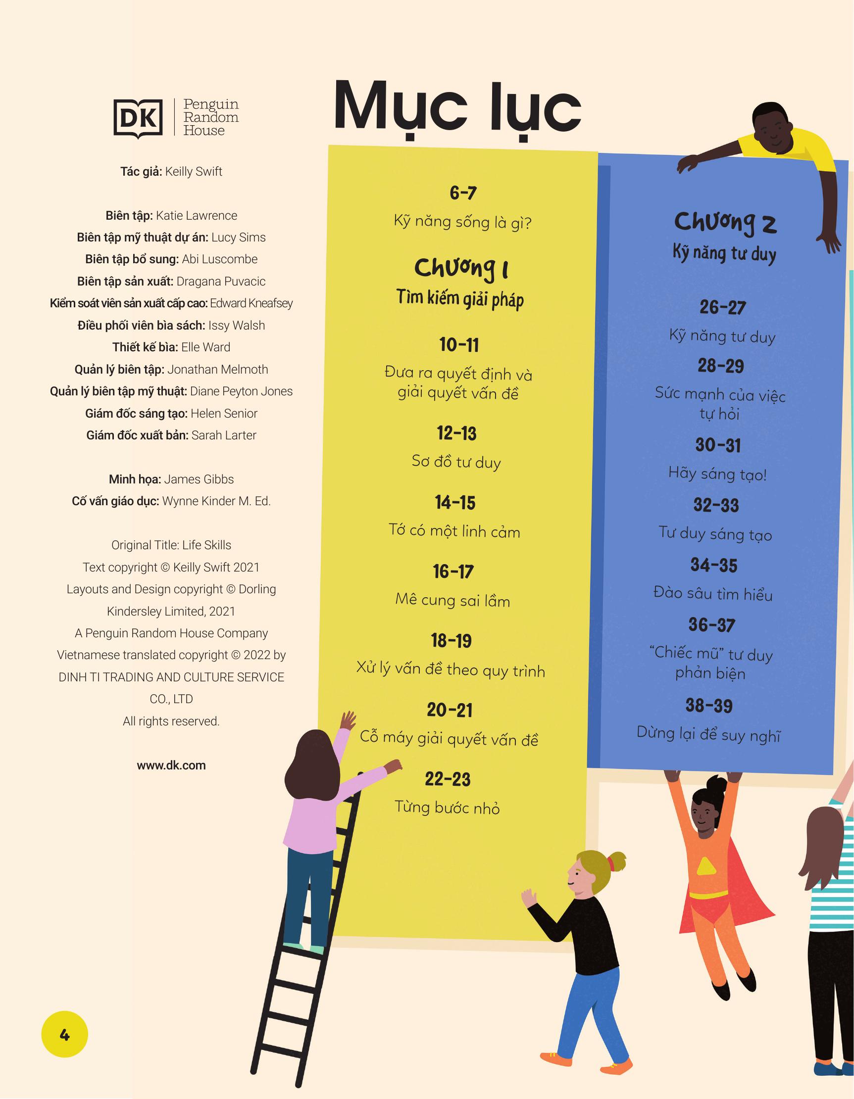 kỹ năng sống thiết yếu cho học sinh - giải pháp, tư duy, giao tiếp, thấu hiểu, ứng phó