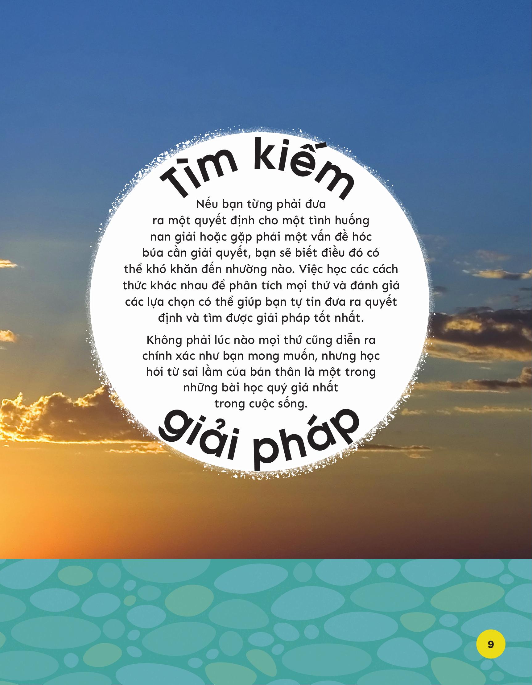 kỹ năng sống thiết yếu cho học sinh - giải pháp, tư duy, giao tiếp, thấu hiểu, ứng phó