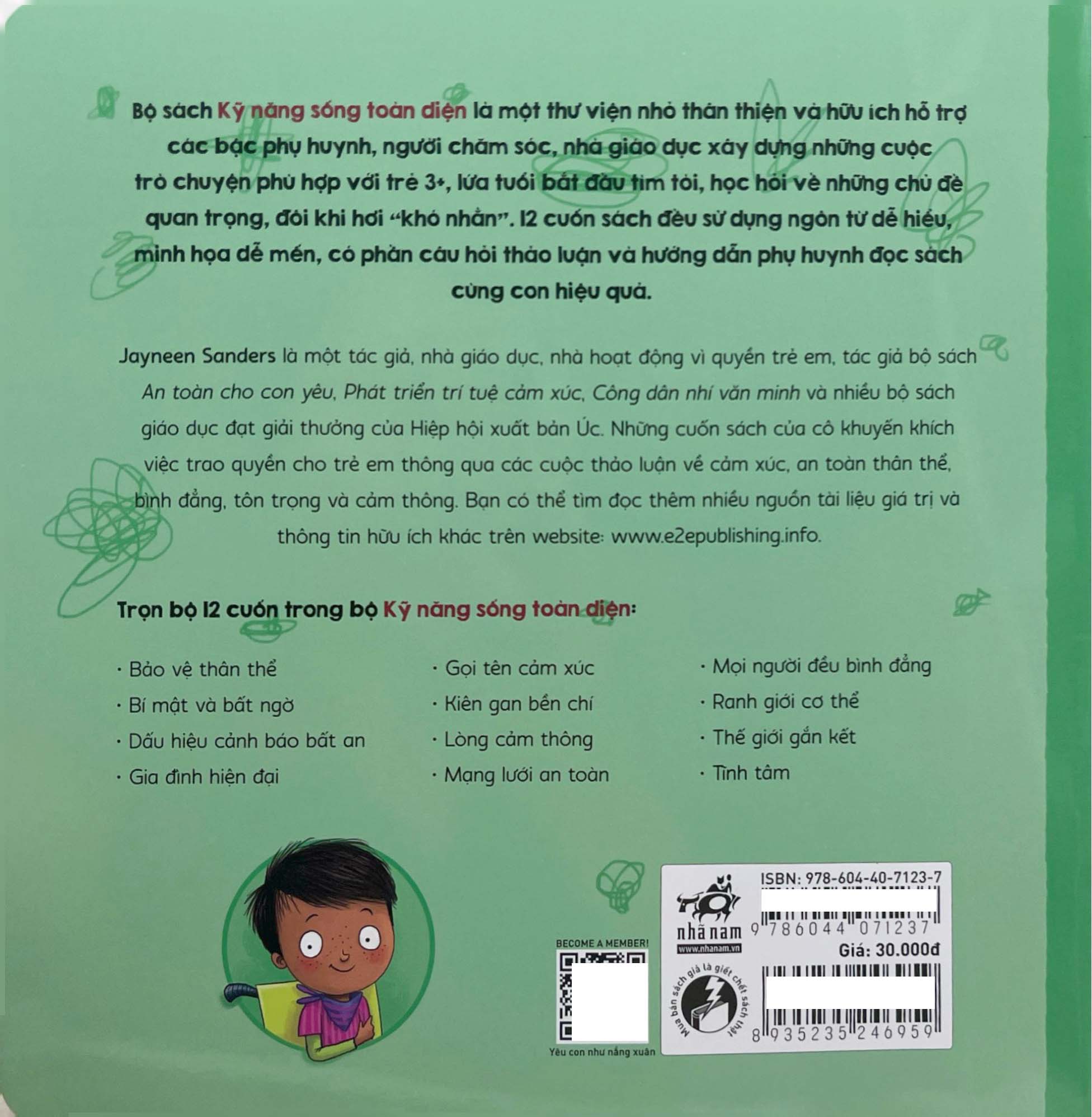 Kỹ Năng Sống Toàn Diện - 12 Chủ Đề Lớn Cho Bạn Nhỏ 3+ - Gọi Tên Cảm Xúc