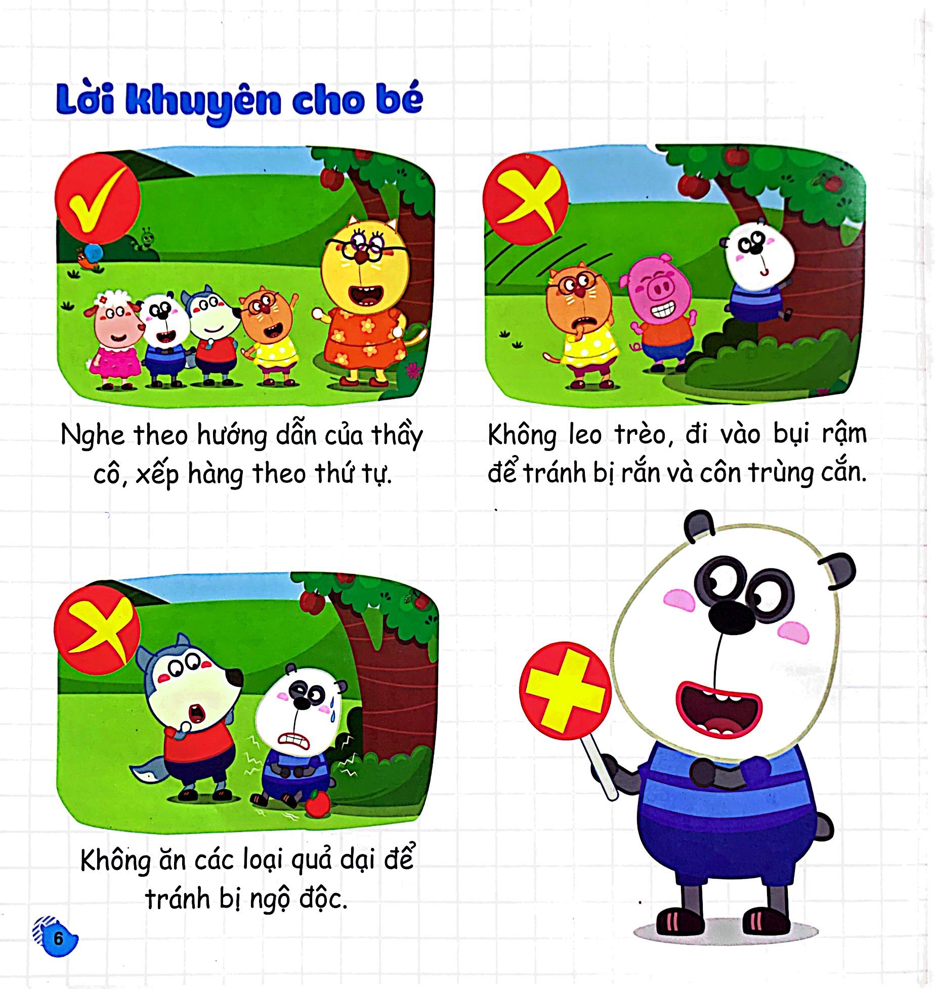 kỹ năng sống - wolfoo học cách bảo vệ bản thân