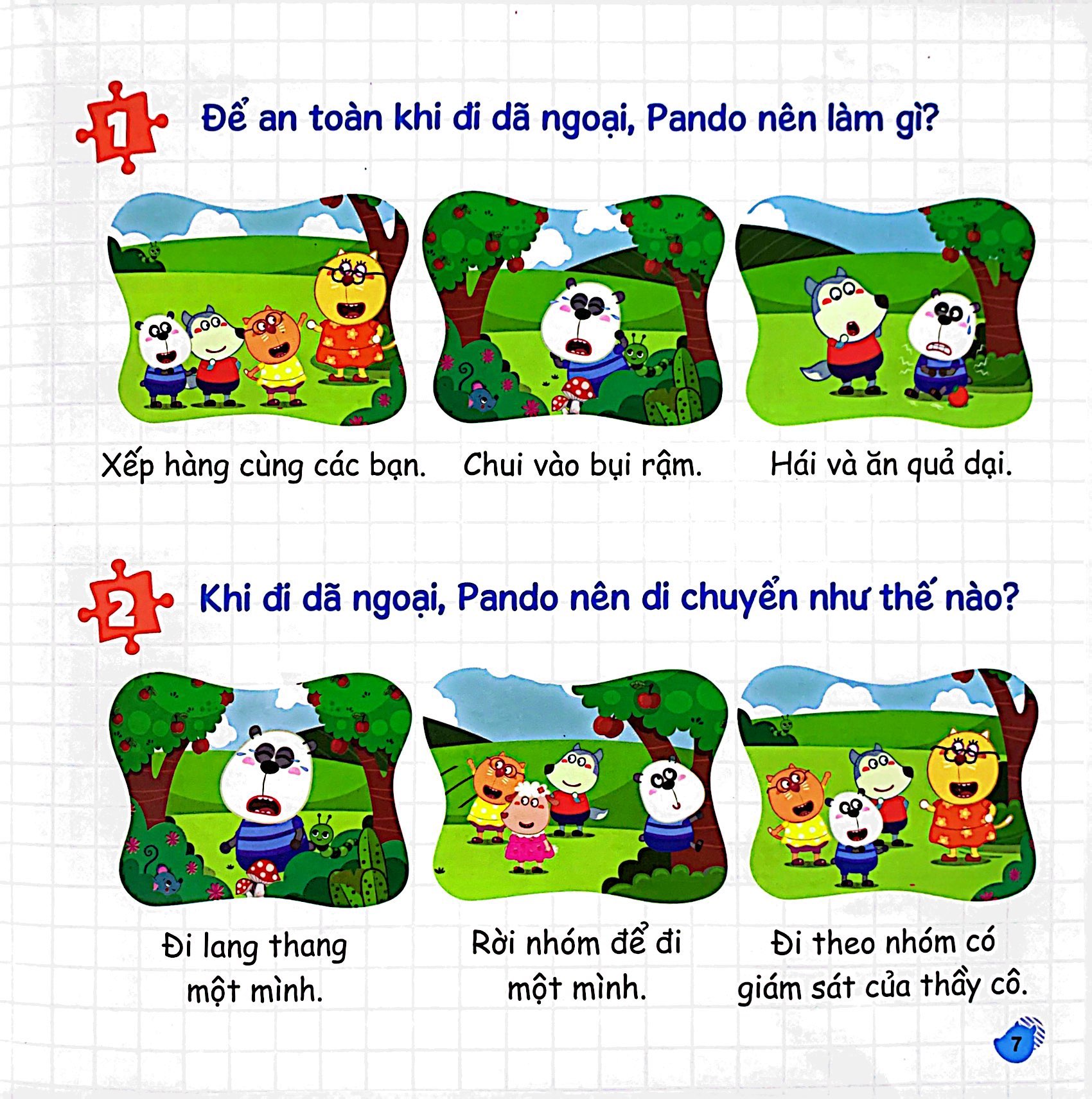 kỹ năng sống - wolfoo học cách bảo vệ bản thân