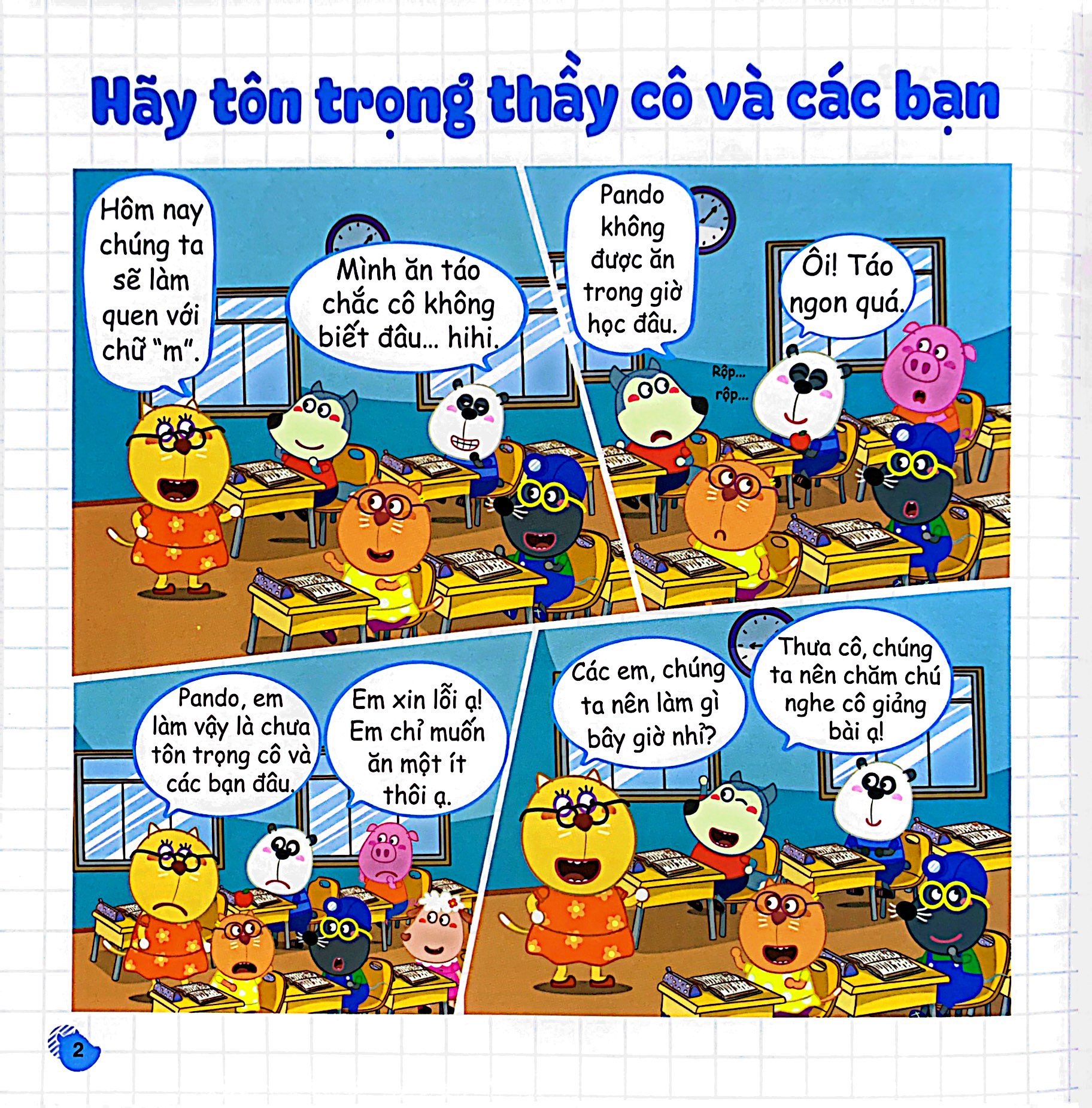 kỹ năng sống - wolfoo học cách giải quyết vấn đề