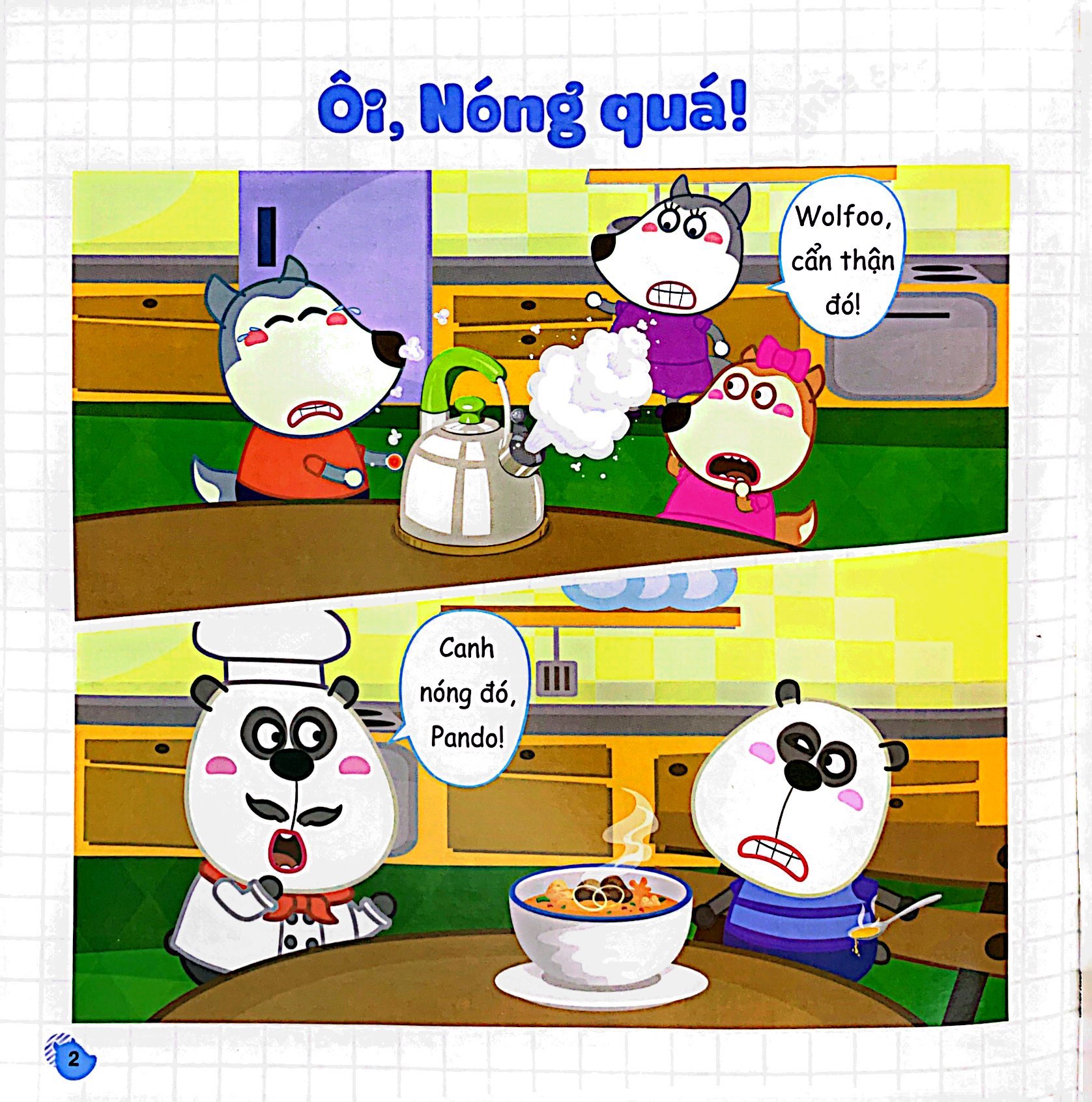 kỹ năng sống - wolfoo học cách giữ an toàn