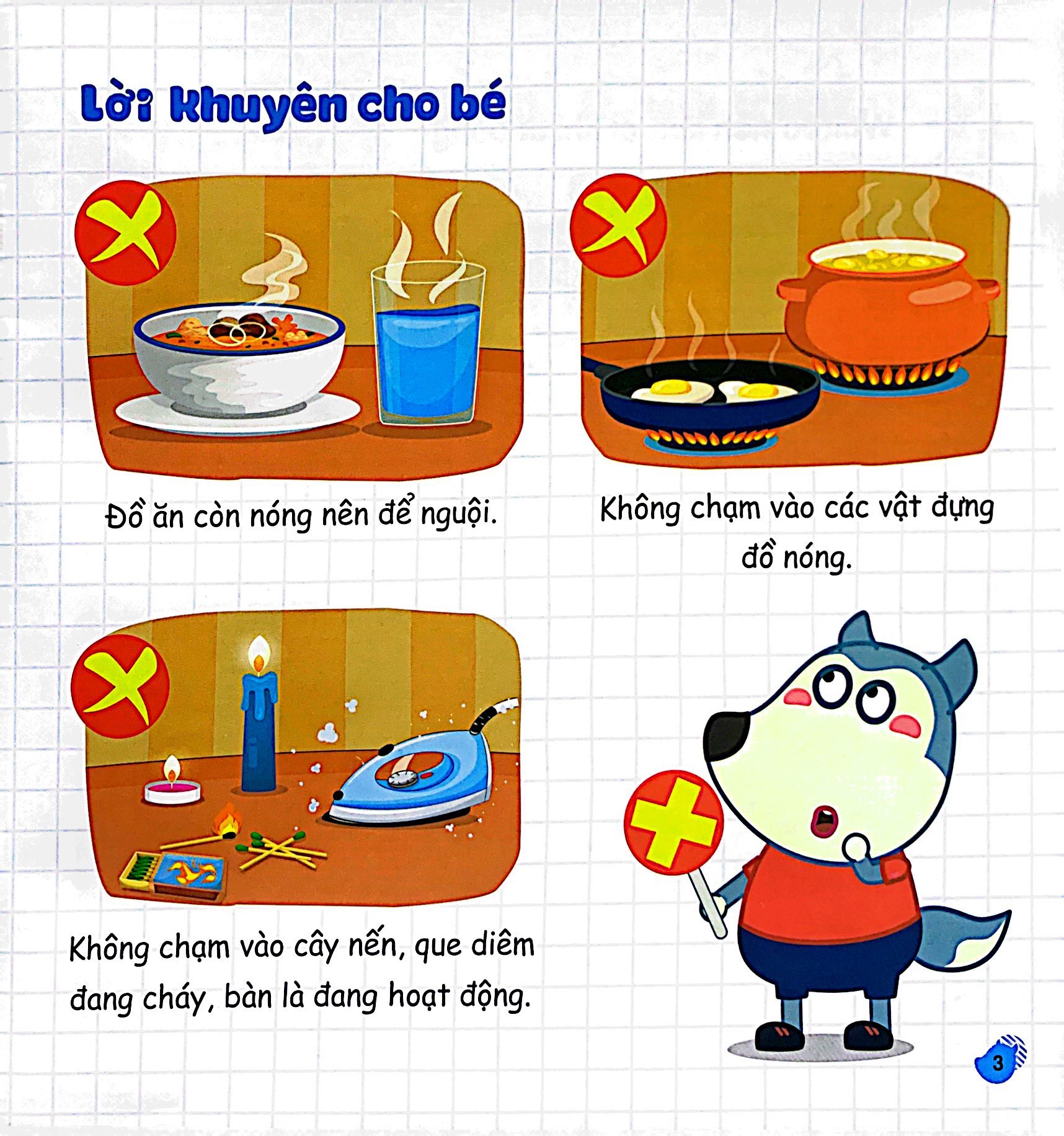 kỹ năng sống - wolfoo học cách giữ an toàn