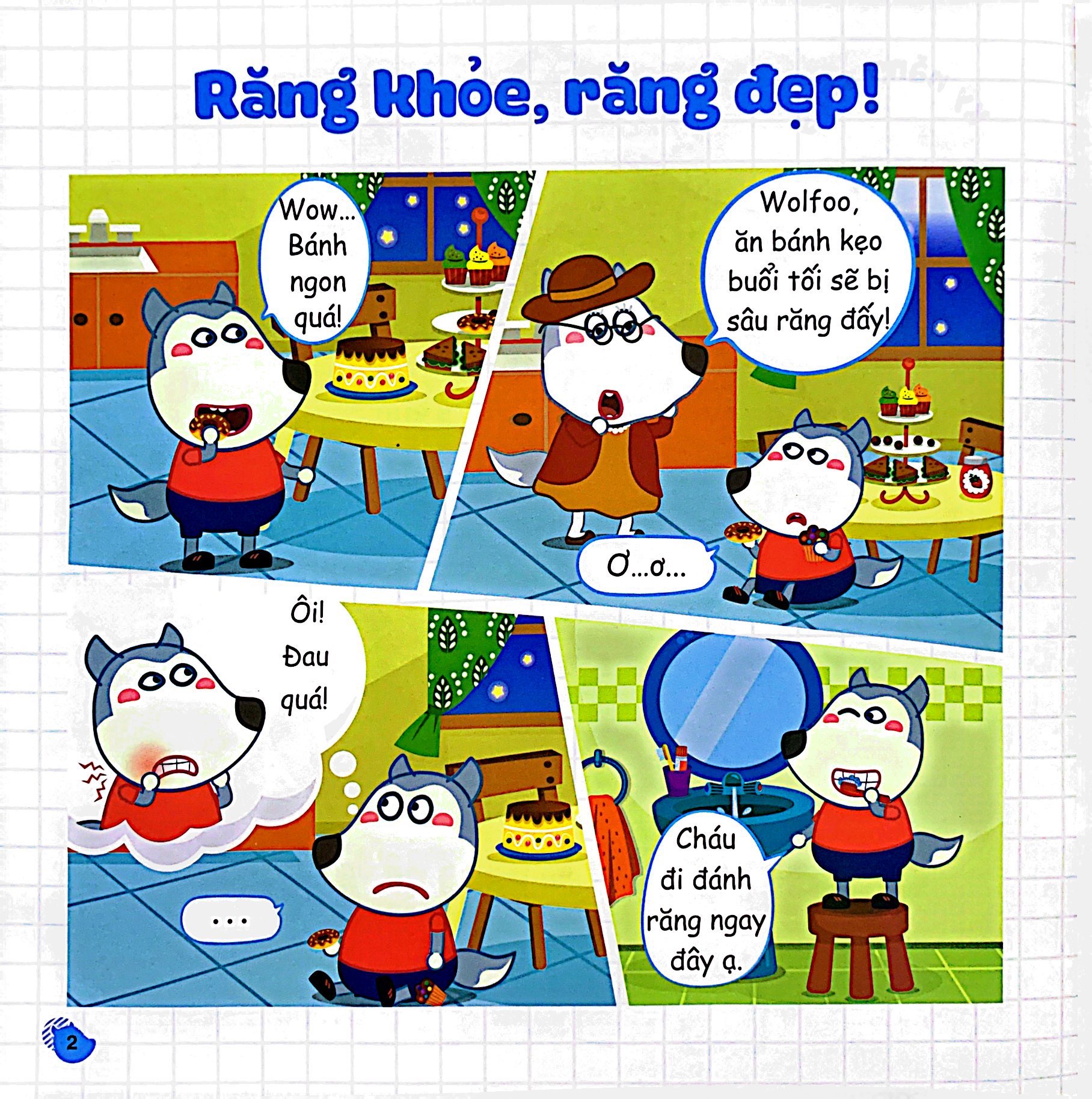 kỹ năng sống - wolfoo học cách tự lập