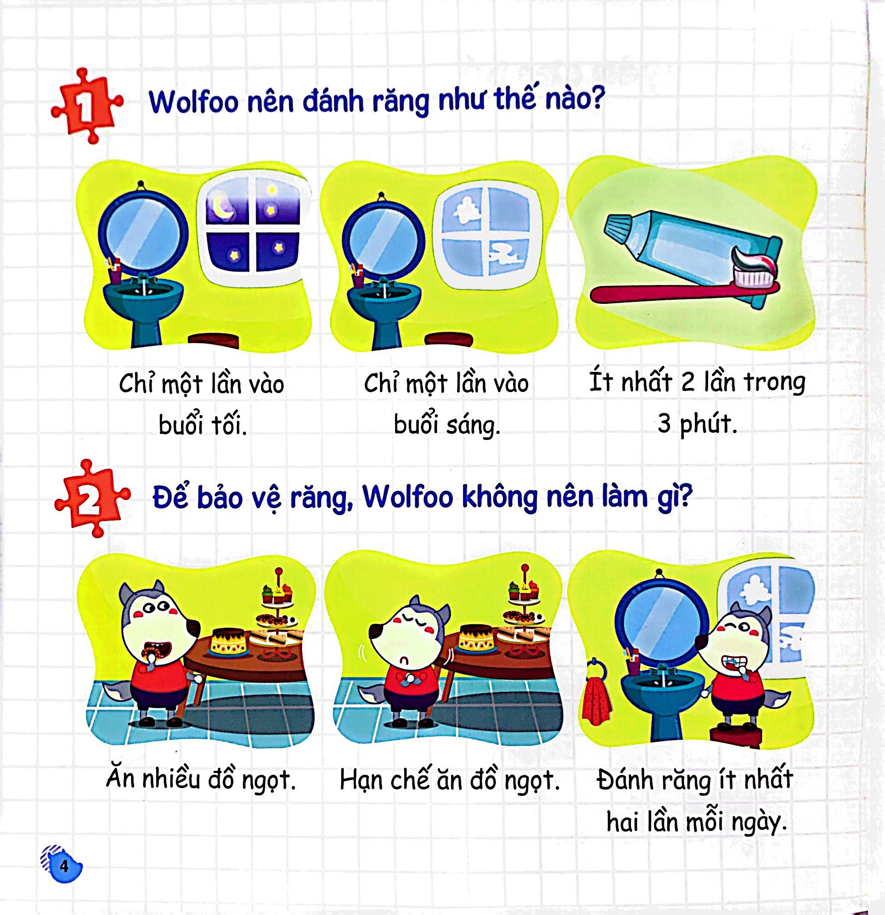 kỹ năng sống - wolfoo học cách tự lập