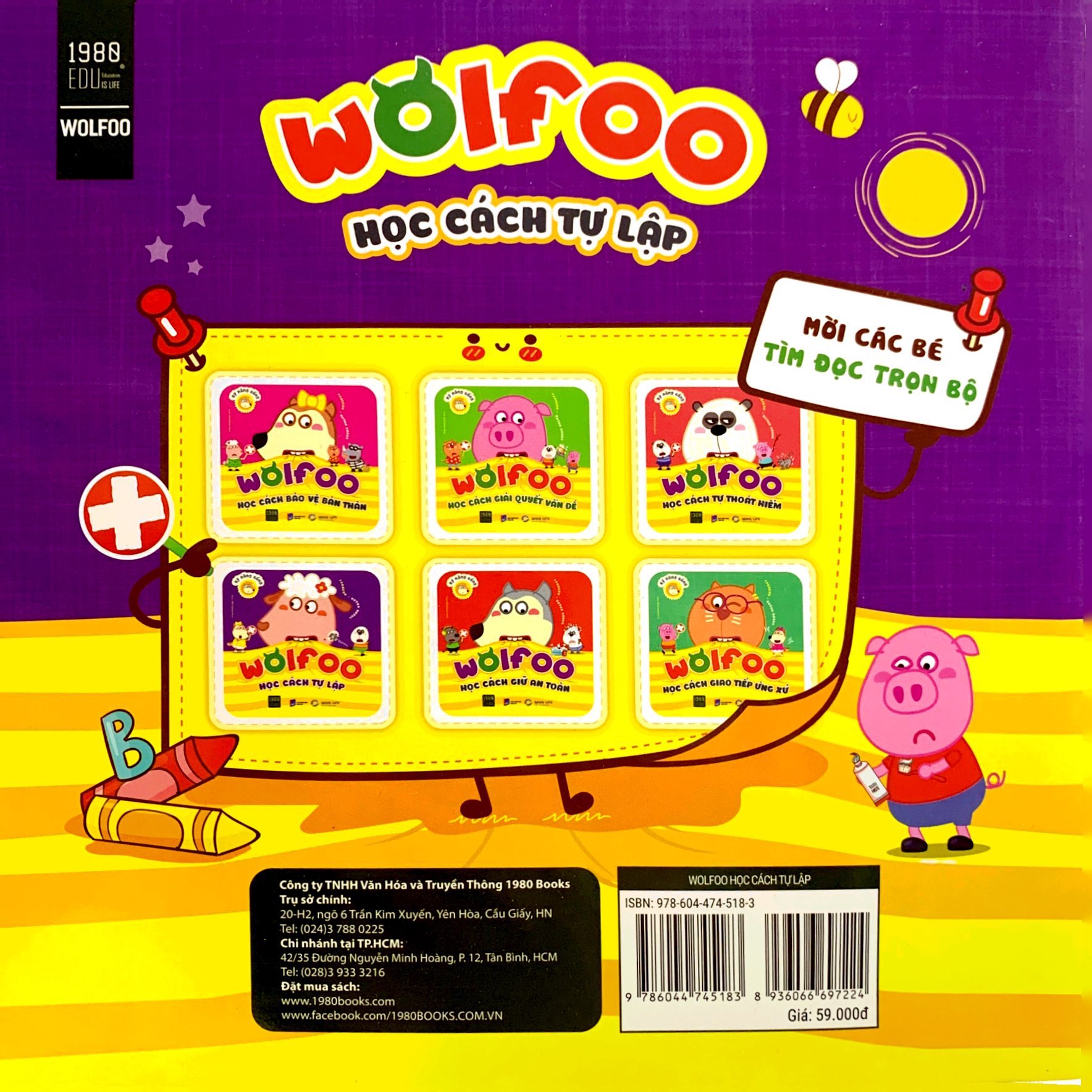 kỹ năng sống - wolfoo học cách tự lập