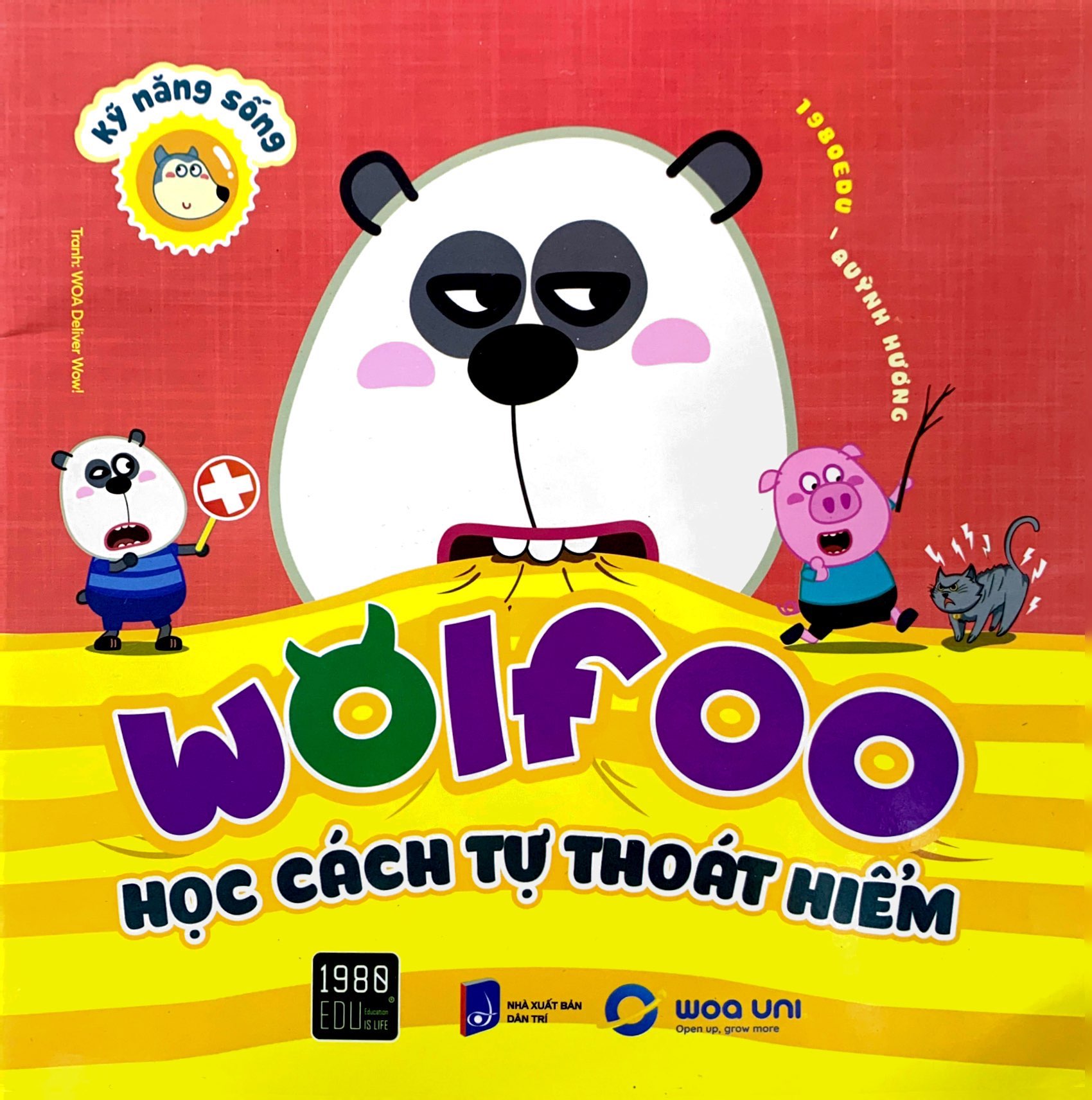 kỹ năng sống - wolfoo học cách tự thoát hiểm