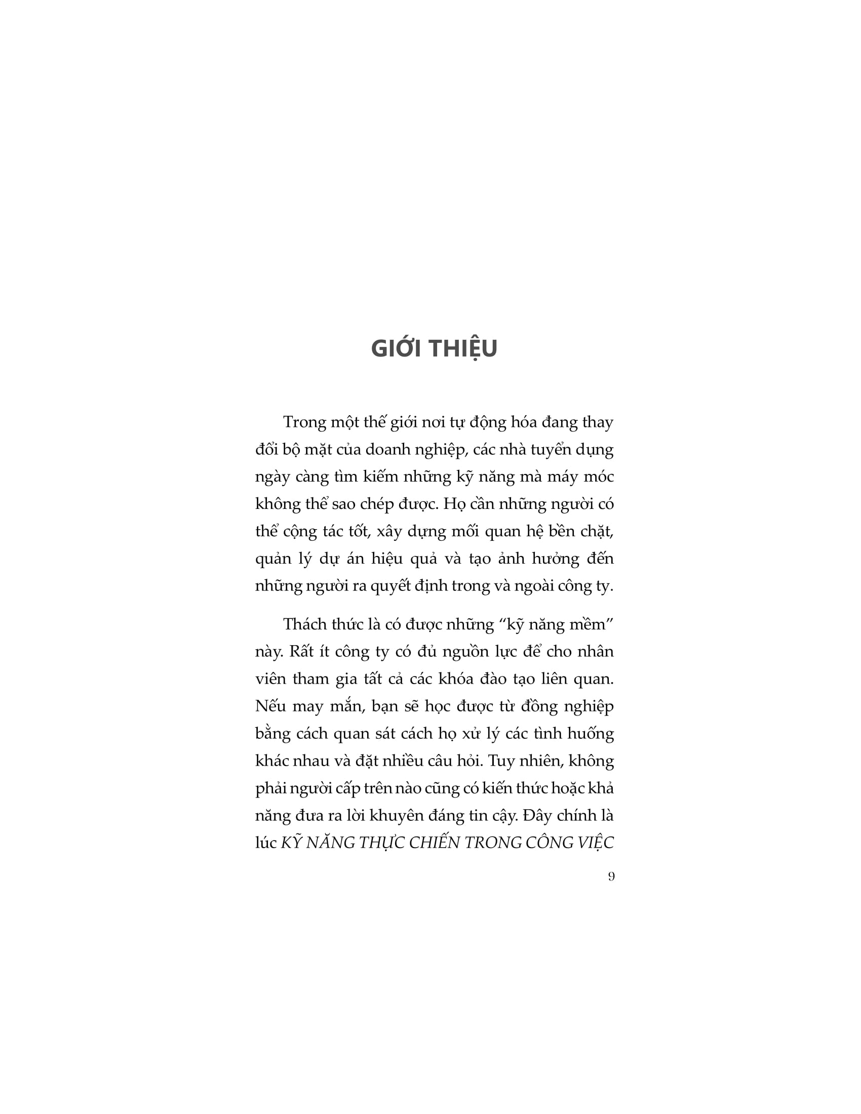 Ky Nang Thuc Chien Trong Cong Viec