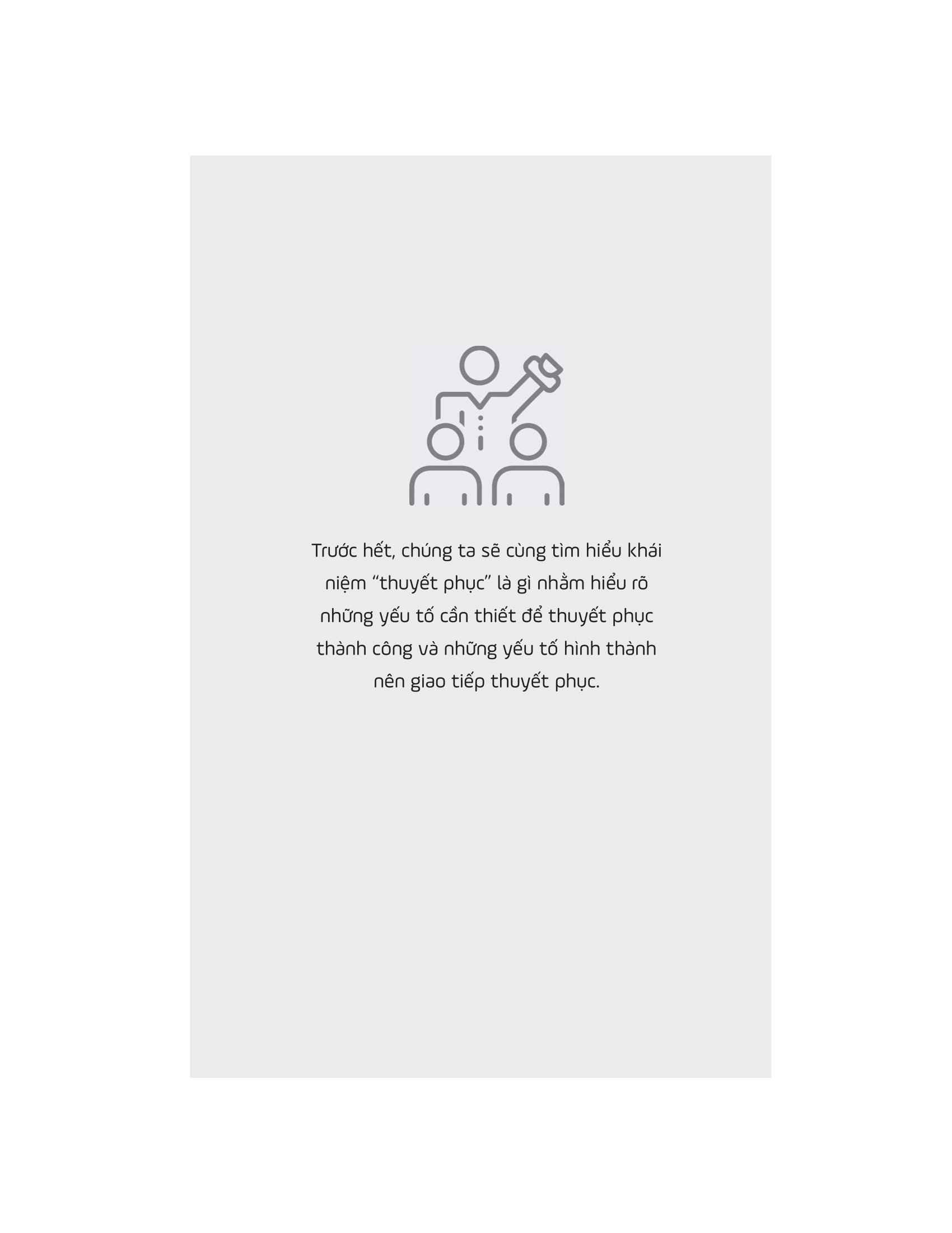 kỹ năng thuyết phục trong giao tiếp