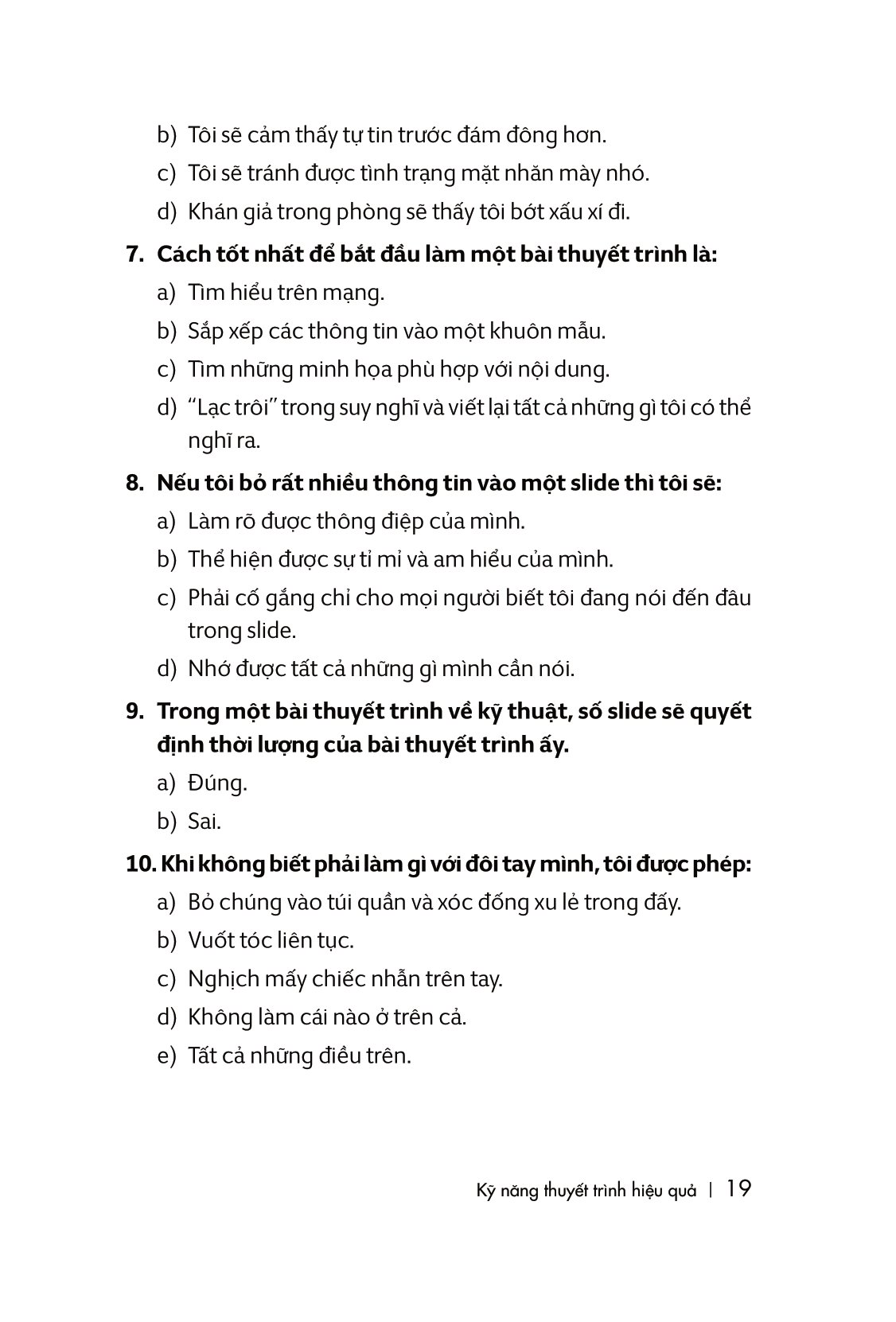 kỹ năng thuyết trình hiệu quả (tái bản 2023)