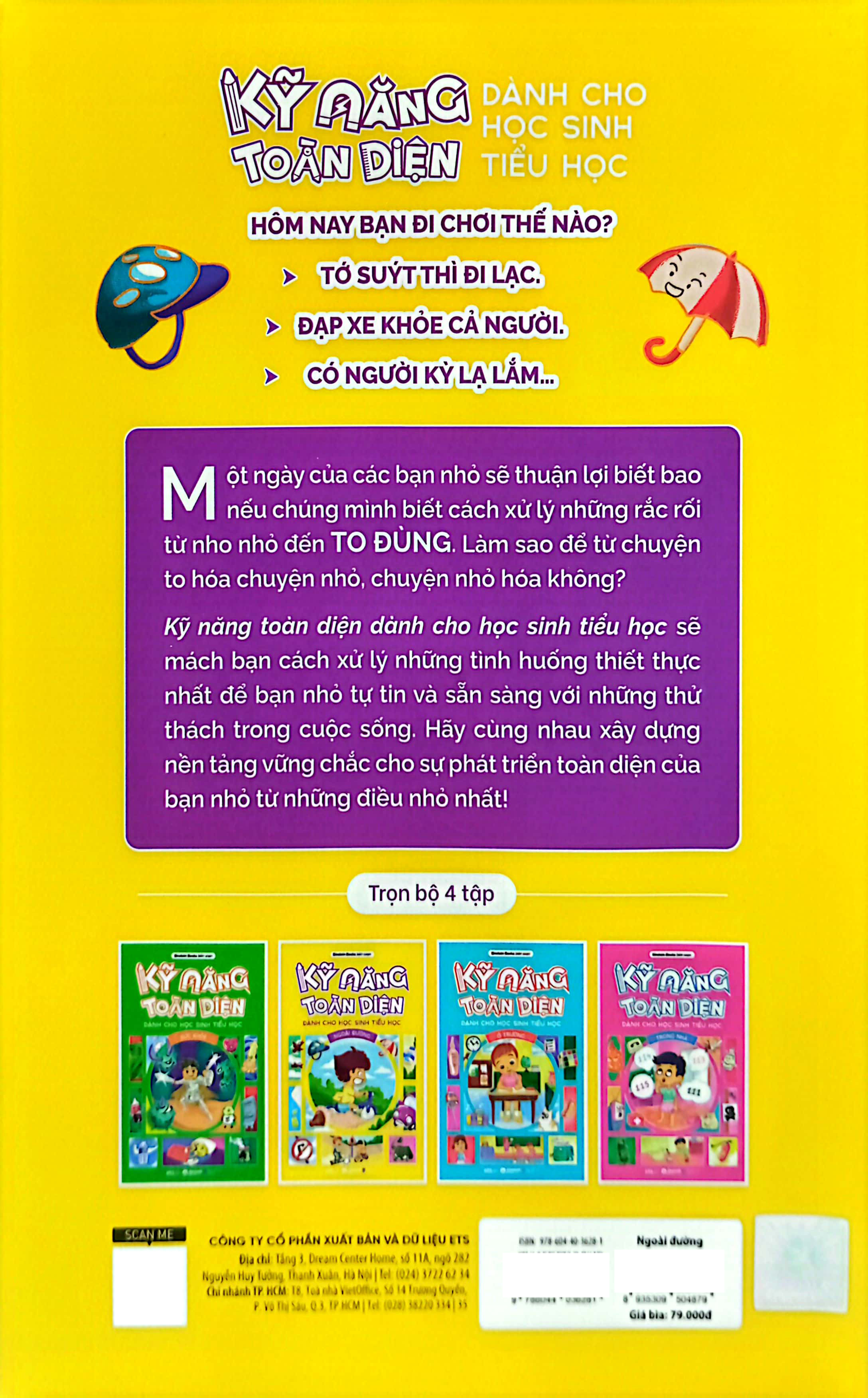 kỹ năng toàn diện dành cho học sinh tiểu học - ngoài đường