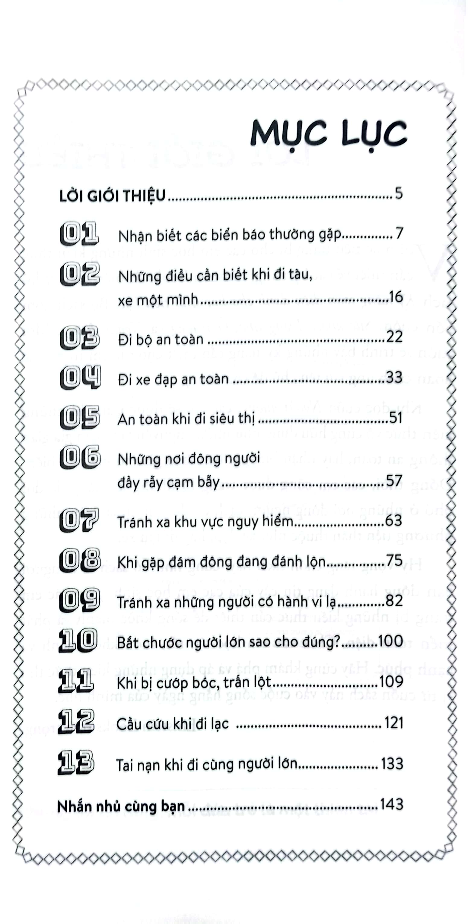 kỹ năng toàn diện dành cho học sinh tiểu học - ngoài đường