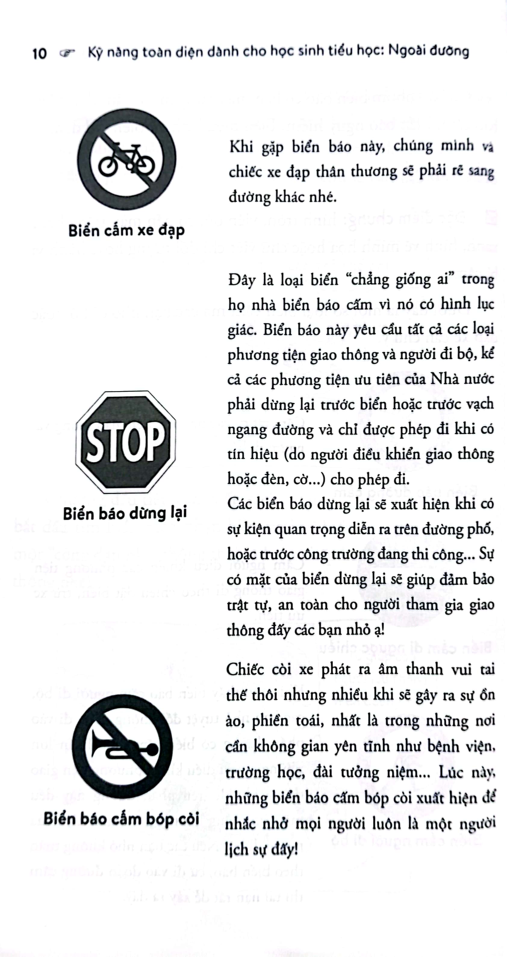 kỹ năng toàn diện dành cho học sinh tiểu học - ngoài đường