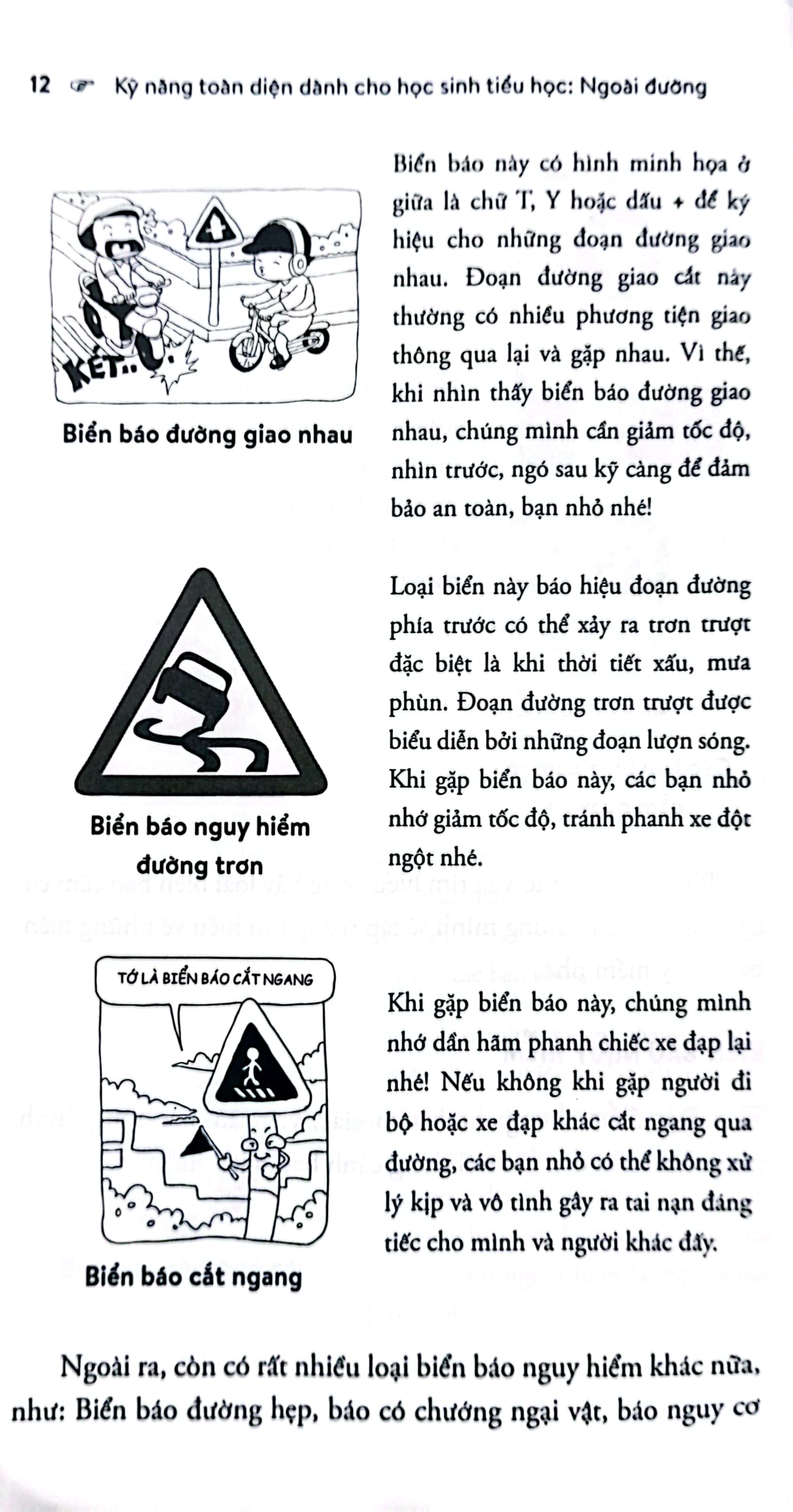 kỹ năng toàn diện dành cho học sinh tiểu học - ngoài đường