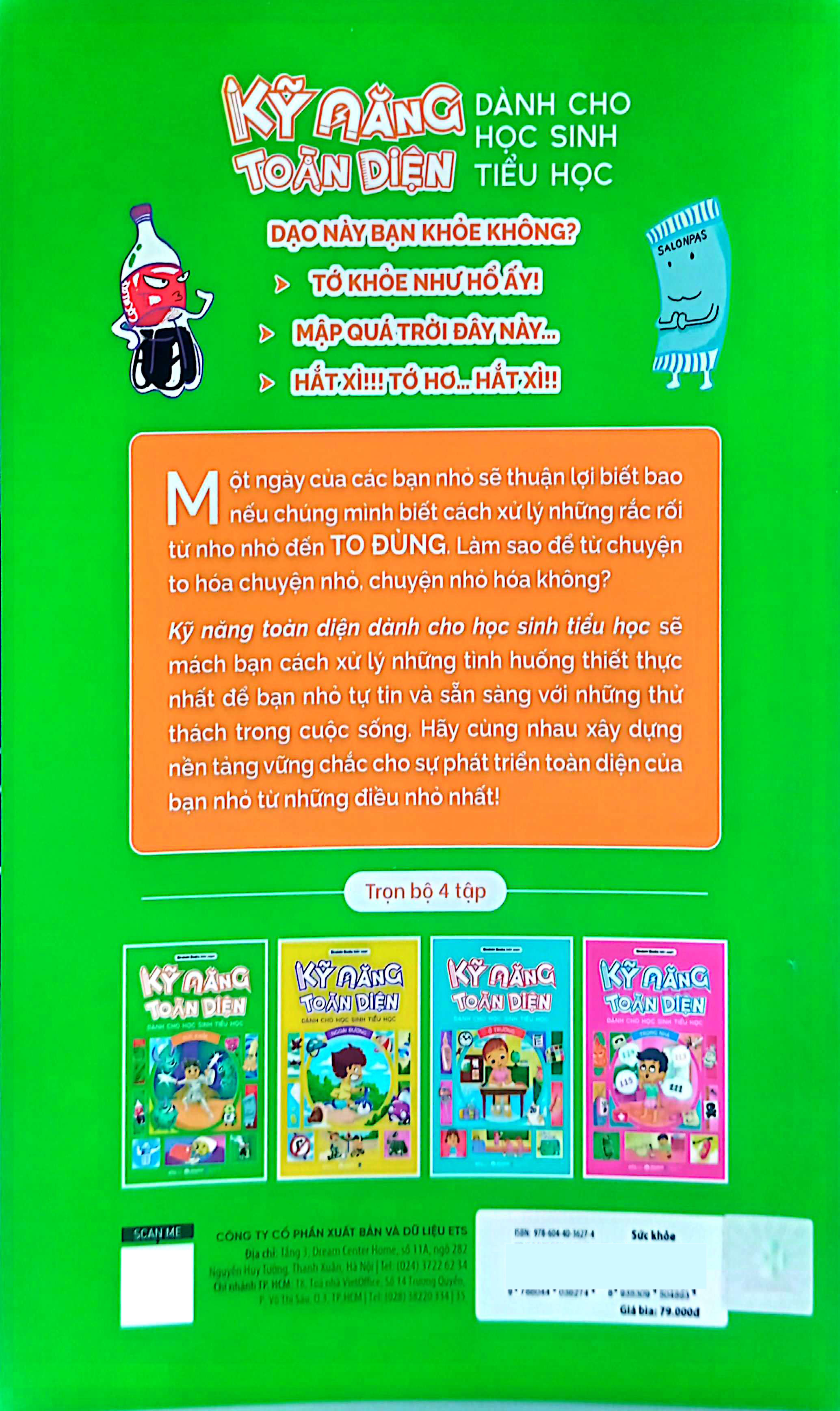 kỹ năng toàn diện dành cho học sinh tiểu học - sức khỏe