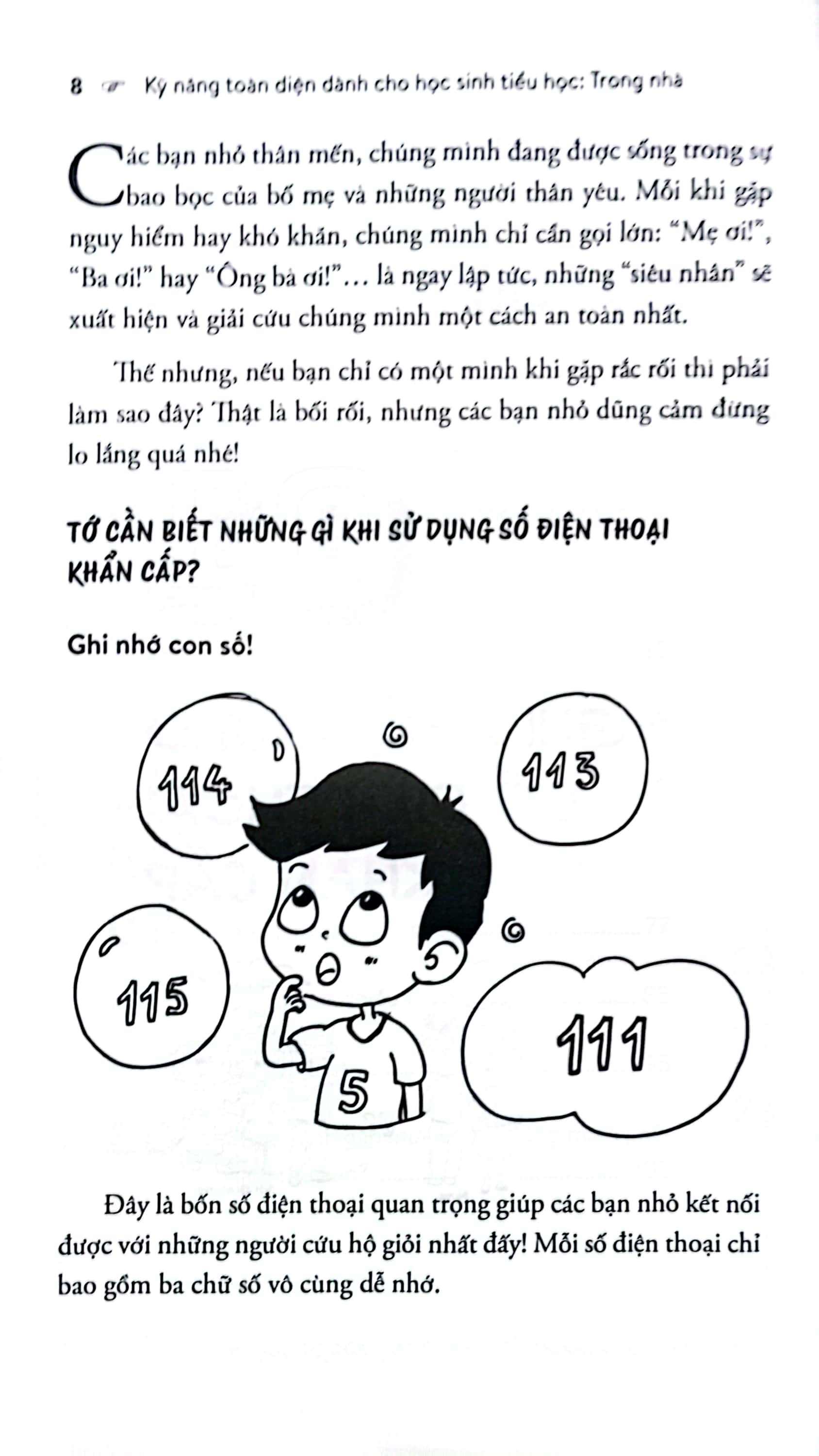 kỹ năng toàn diện dành cho học sinh tiểu học - trong nhà