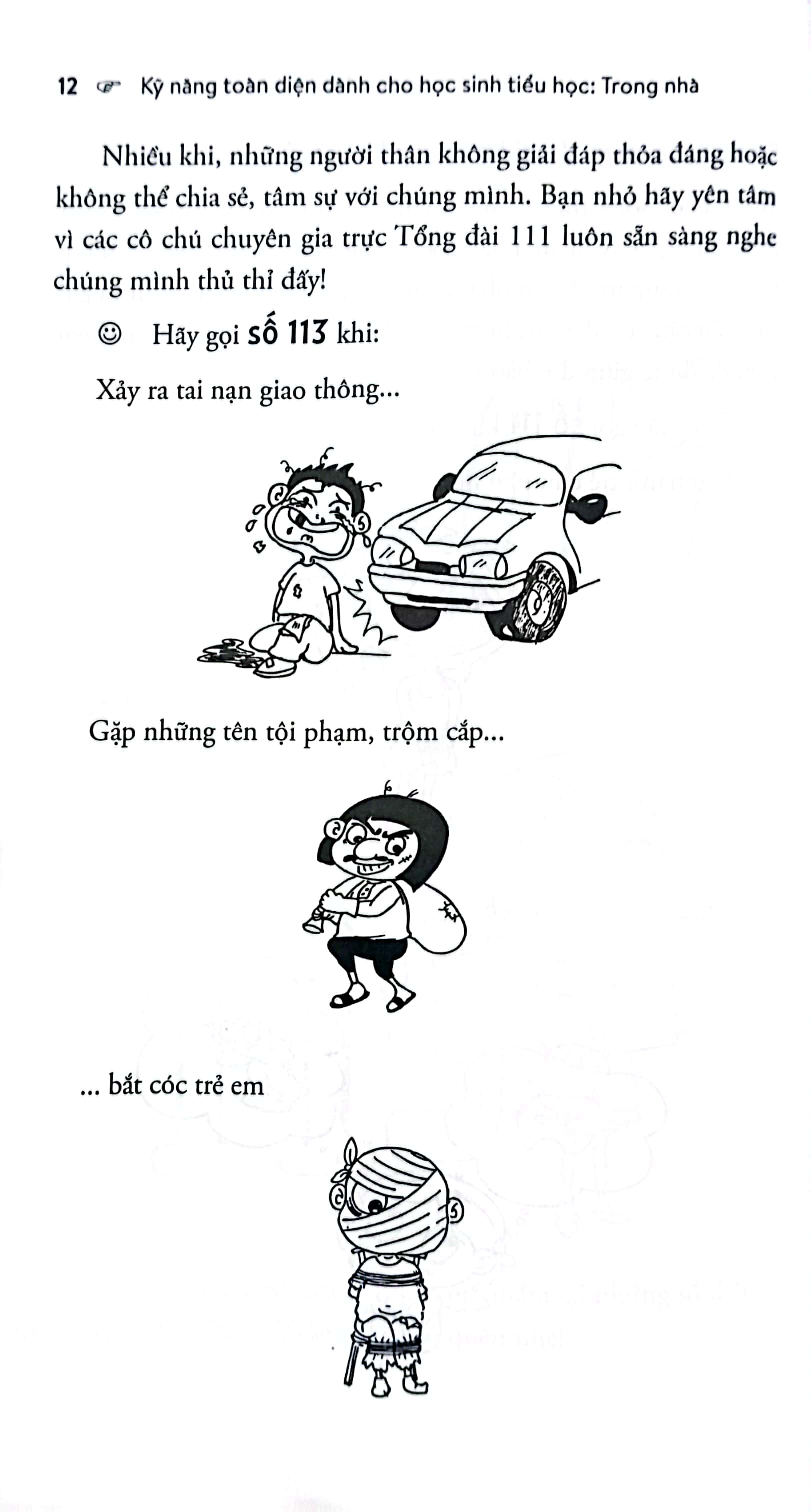 kỹ năng toàn diện dành cho học sinh tiểu học - trong nhà