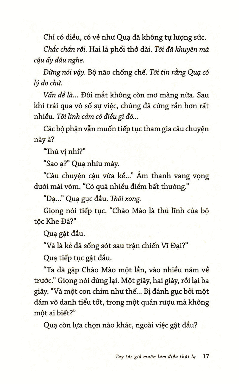 kỹ năng trình bày không chỉ của thiên tài - tay tác giả muốn làm điều thật lạ