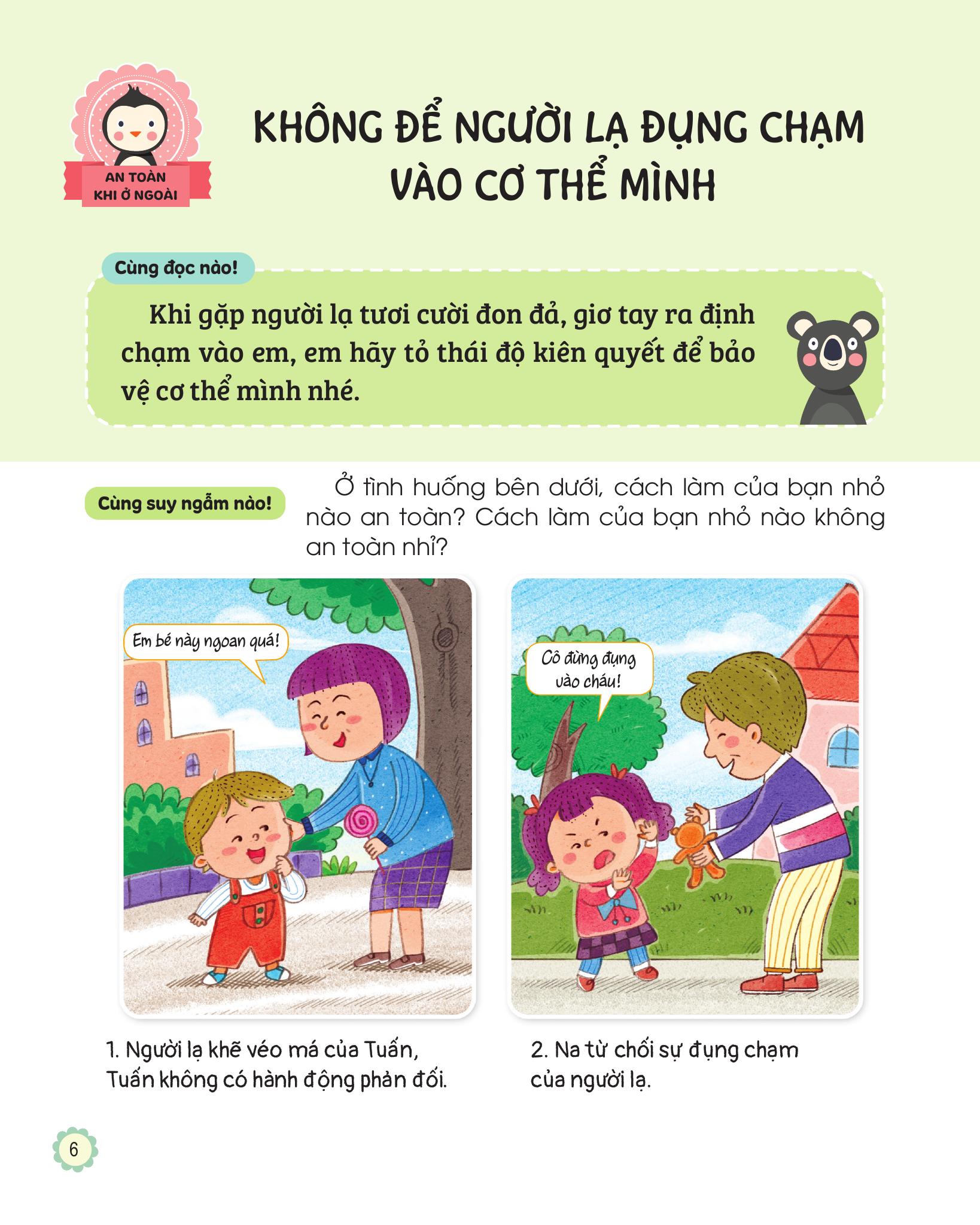 kỹ năng tự bảo vệ bản thân - an toàn khi ở ngoài