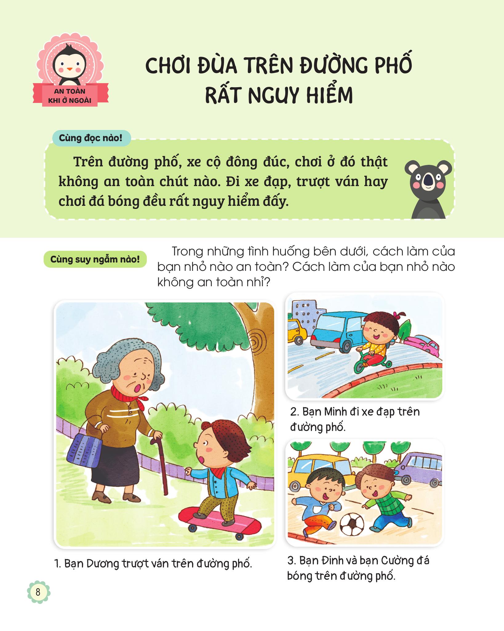 kỹ năng tự bảo vệ bản thân - an toàn khi ở ngoài