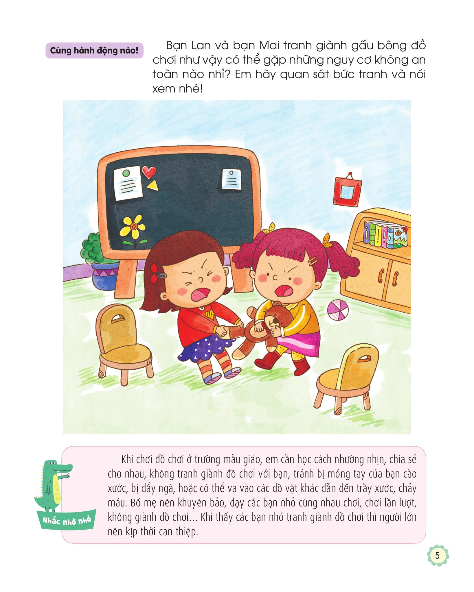 kỹ năng tự bảo vệ bản thân - an toàn khi ở trường mẫu giáo