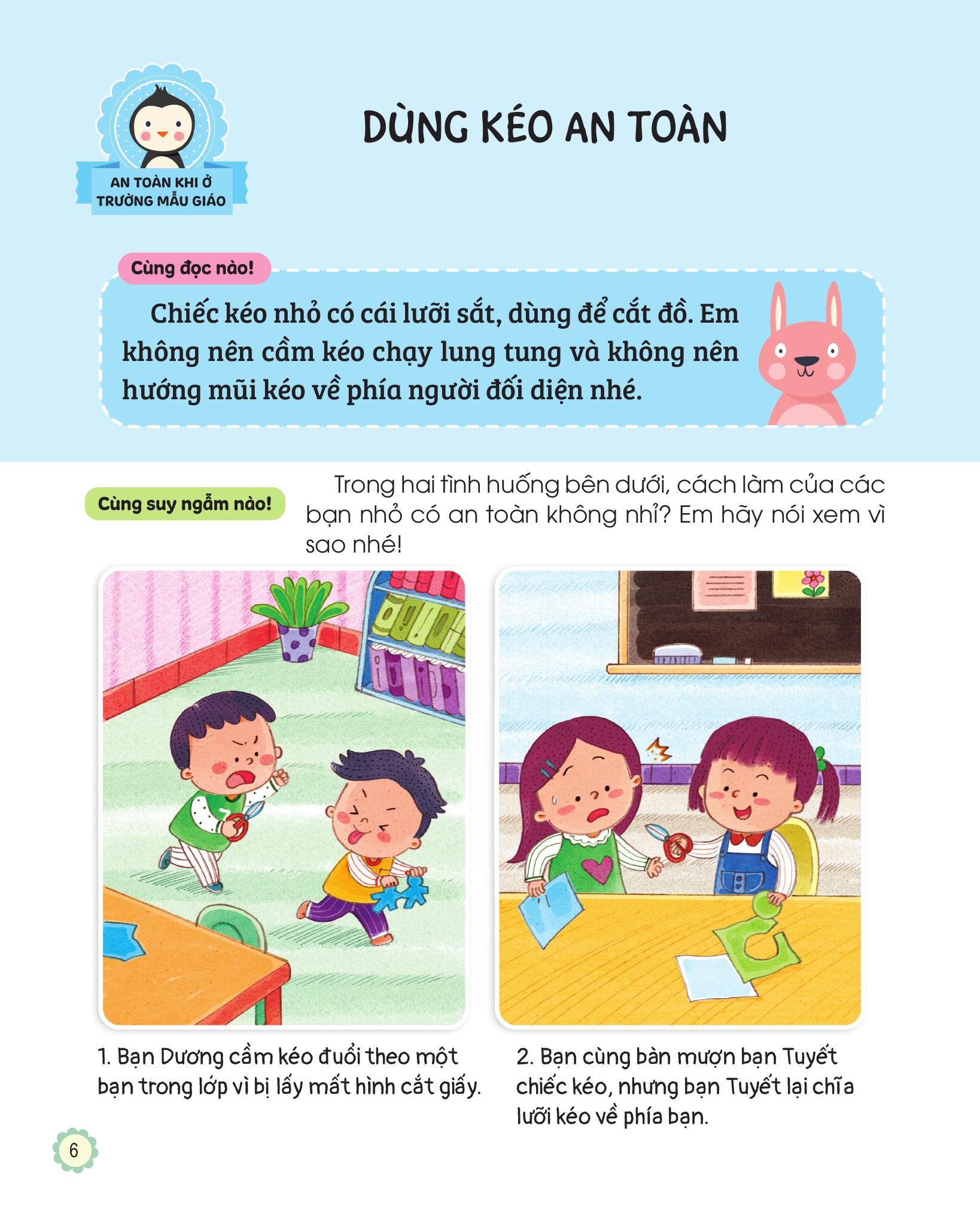 kỹ năng tự bảo vệ bản thân - an toàn khi ở trường mẫu giáo