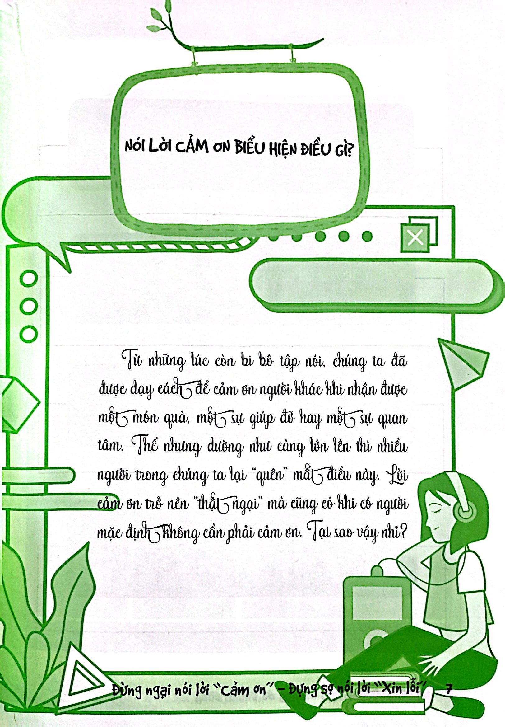 kỹ năng vững vàng sẵn sàng để thành công - đừng ngại nói lời "cảm ơn" - đừng sợ nói lời "xin lỗi" (kỹ năng nhận thức và thể hiện lòng biết ơn, hối lỗi - dùng cho lứa tuổi học sinh phổ thông)