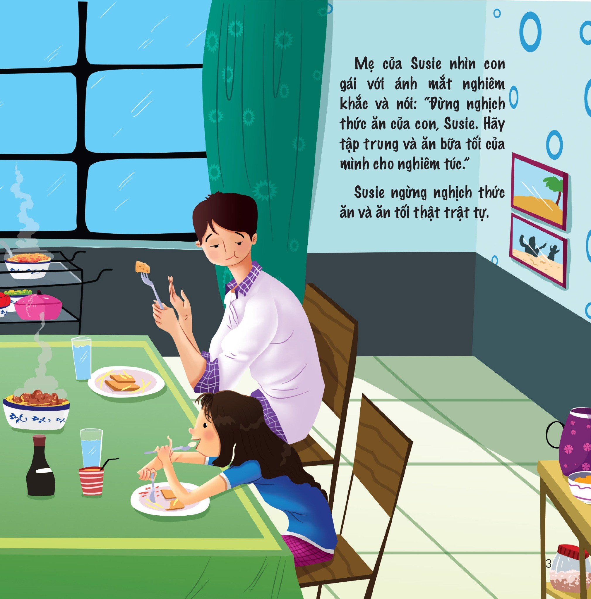 kỹ năng xử lý tình huống cho bé - nhớ bài học không mệt nhọc