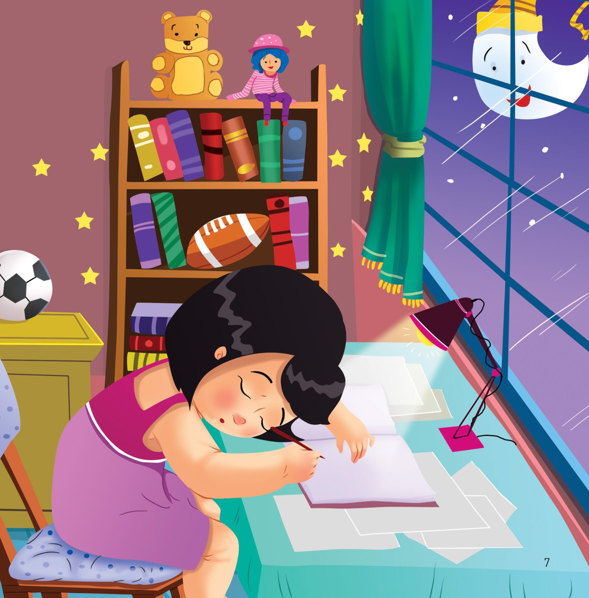 kỹ năng xử lý tình huống cho bé - nhớ bài học không mệt nhọc