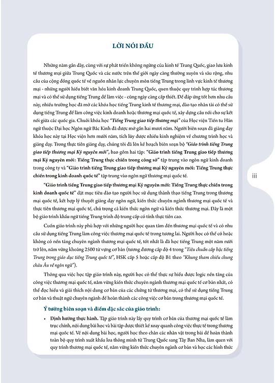 Kỷ Nguyên Mới - Giáo Trình Tiếng Trung Giao Tiếp Thương Mại - Tiếng Trung Thực Chiến Trong Kinh Doanh Quốc Tế