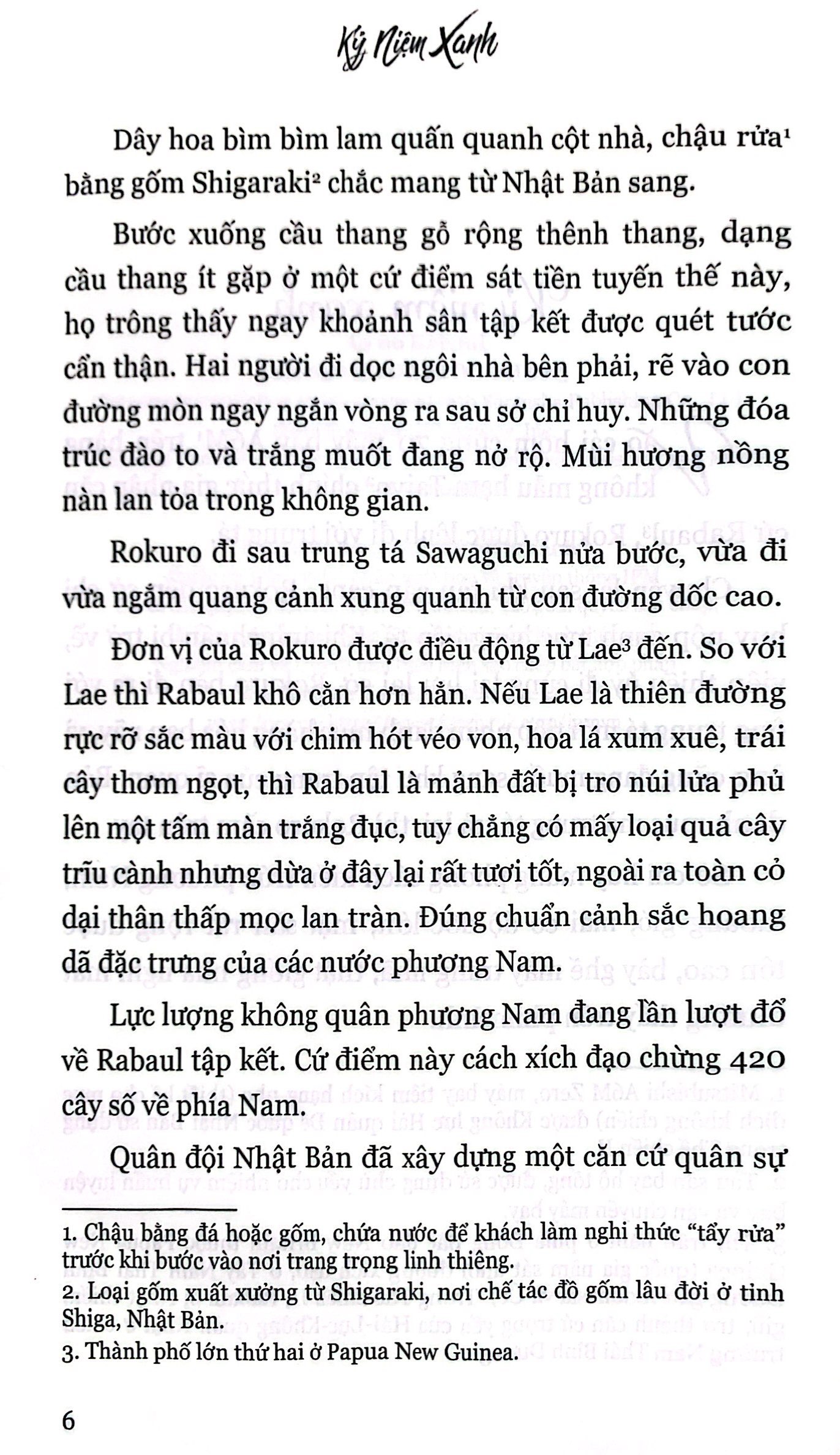kỷ niệm xanh
