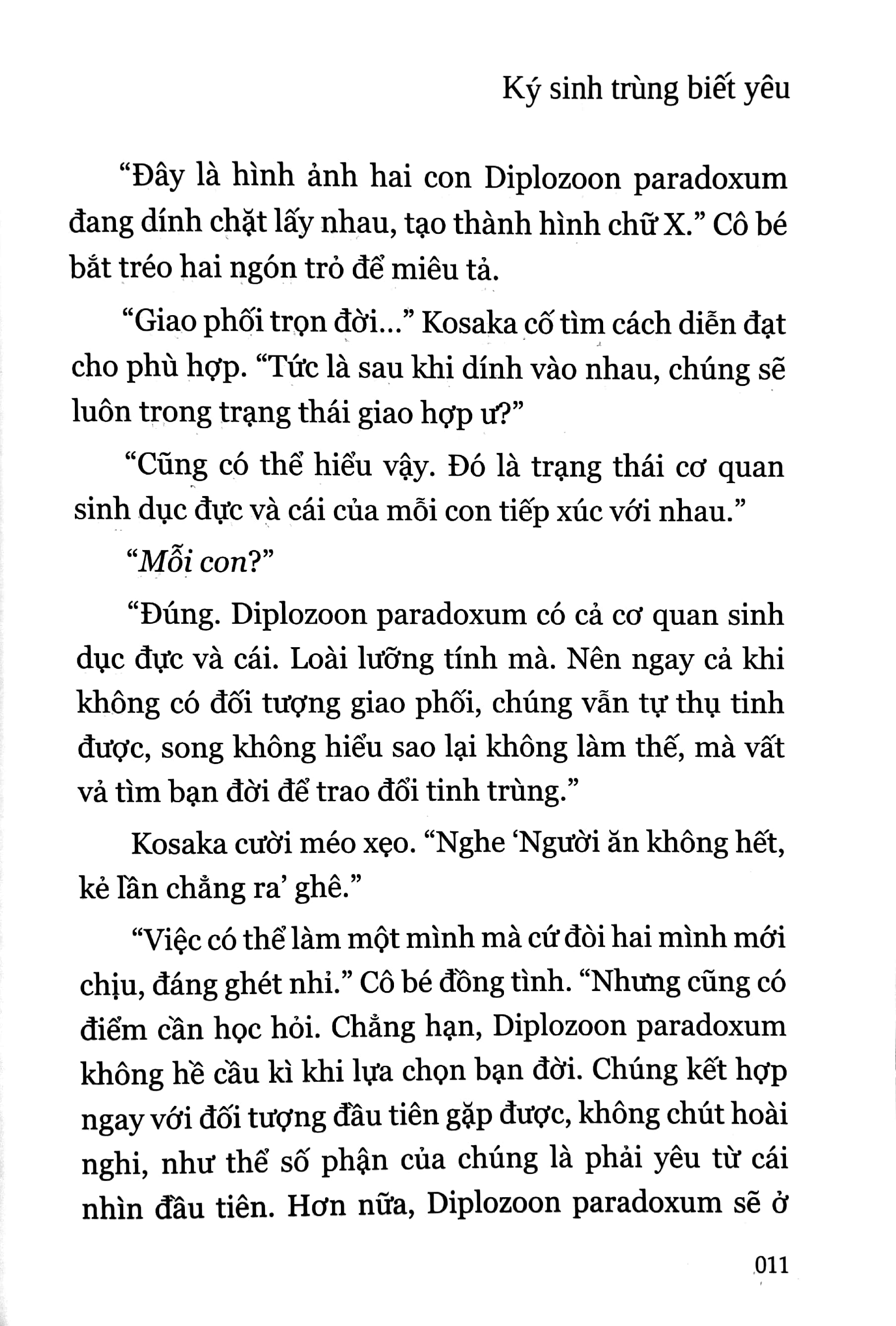 ký sinh trùng biết yêu (light novel) - tặng kèm bookmark hình nhân vật