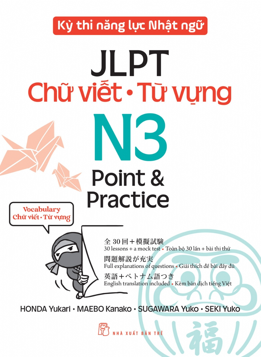 kỳ thi năng lực nhật ngữ - jlpt n3 point & practice - chữ viết-từ vựng
