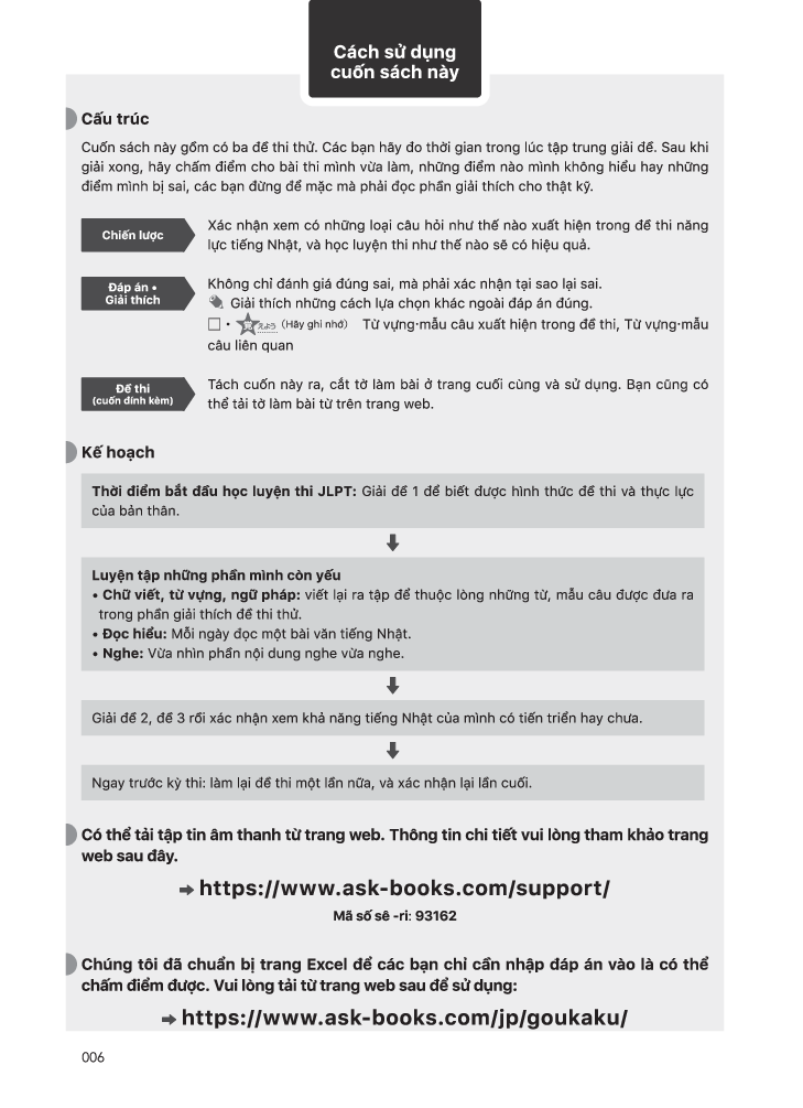 kỳ thi năng lực nhật ngữ n1 - bộ đề luyện thi (3 bộ đề)