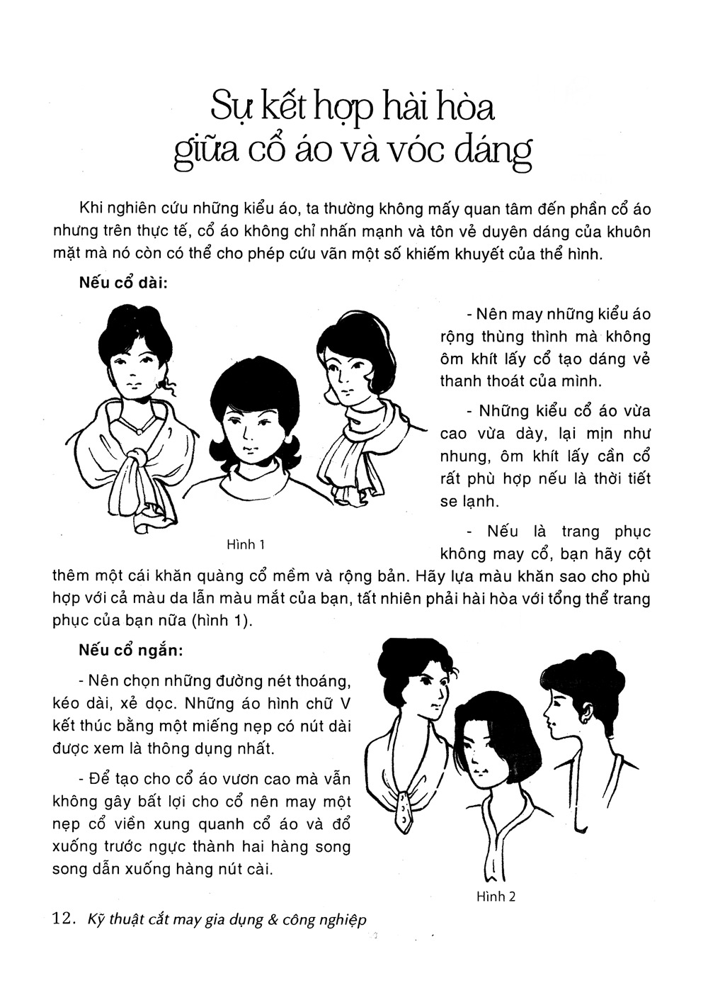 kỹ thuật cắt may gia dụng và công nghiệp - thiết kế thực hành các mẫu trang phục
