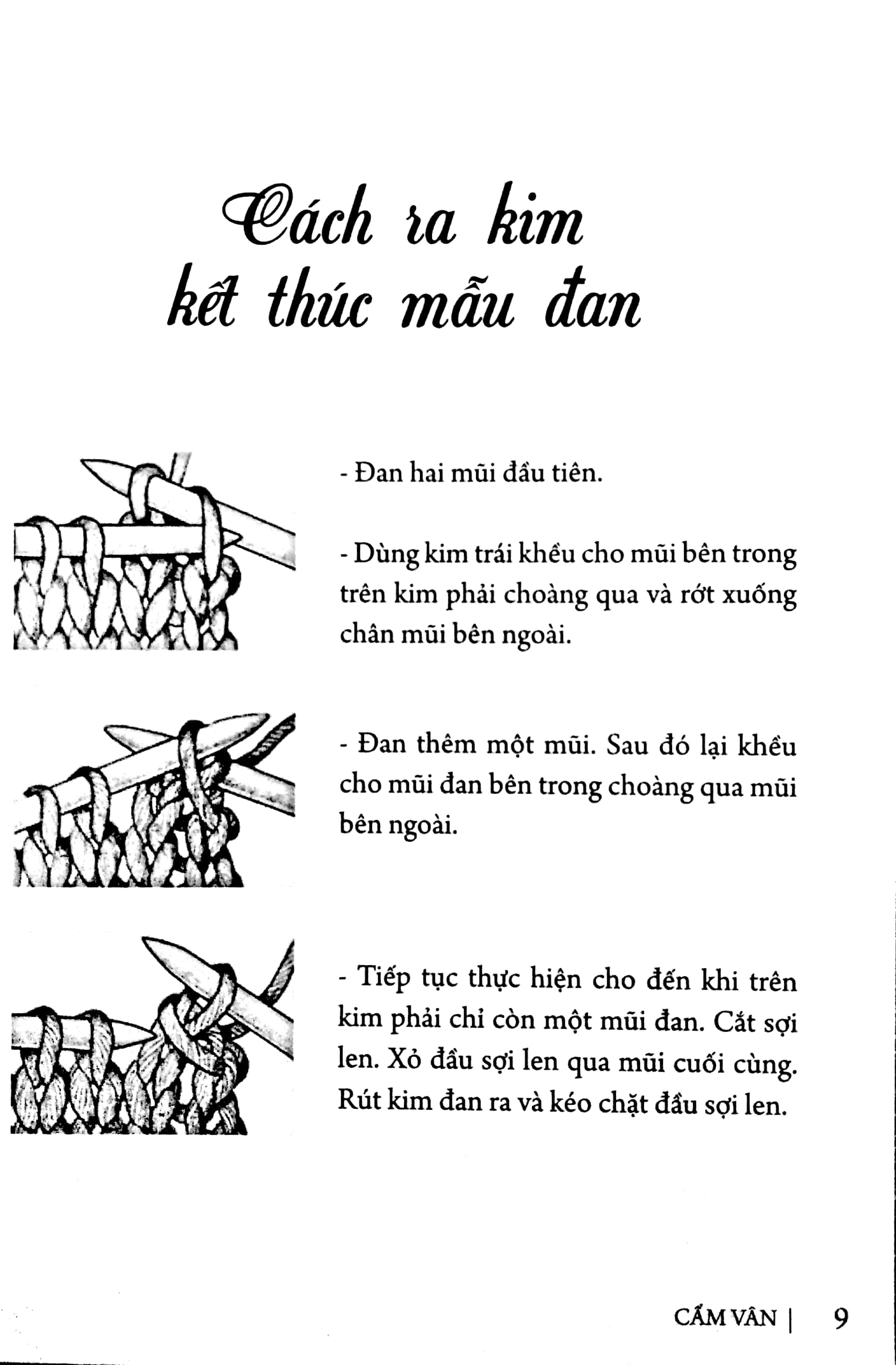 kỹ thuật đan len sợi – 480 mẫu đan đẹp