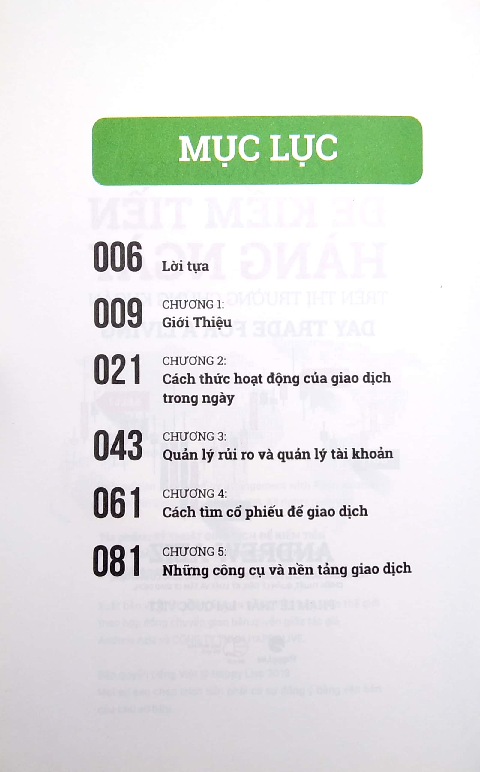 kỹ thuật giao dịch để kiếm tiền hàng ngày trên thị trường chứng khoán - day trade for a living (tái bản 2022)