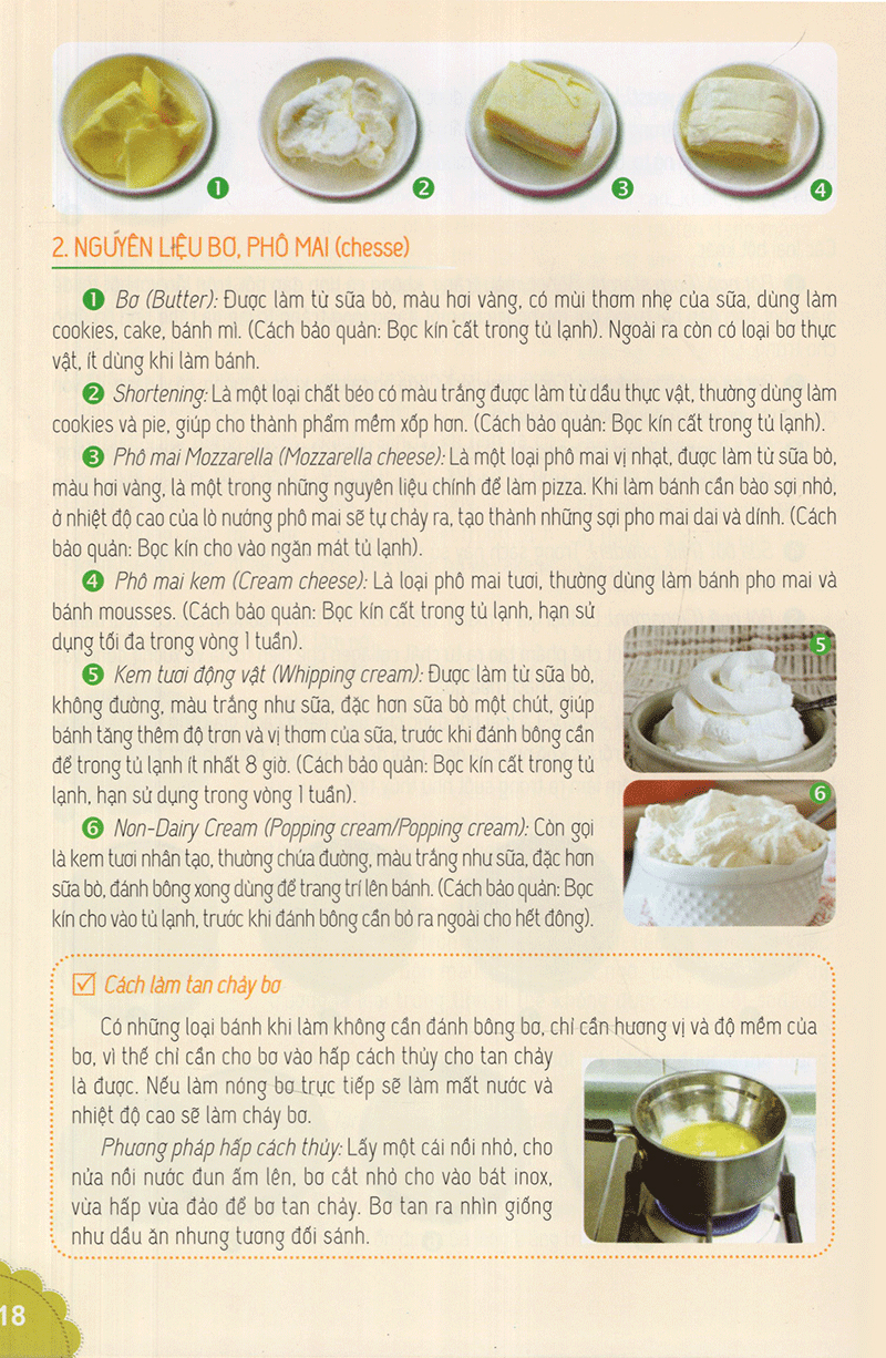 kỹ thuật làm bánh ngọt - cuốn sách cho người bắt đầu học làm bánh (tái bản 2020)