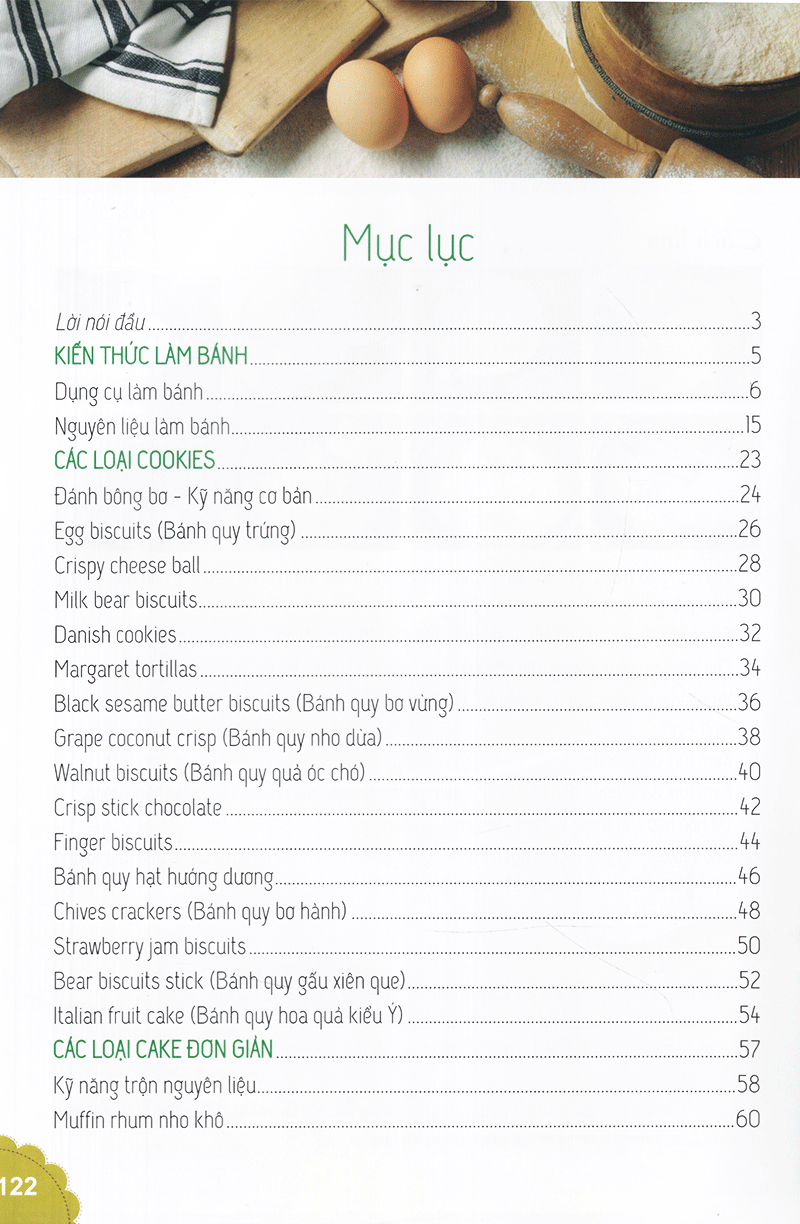 kỹ thuật làm bánh ngọt - cuốn sách cho người bắt đầu học làm bánh (tái bản 2020)