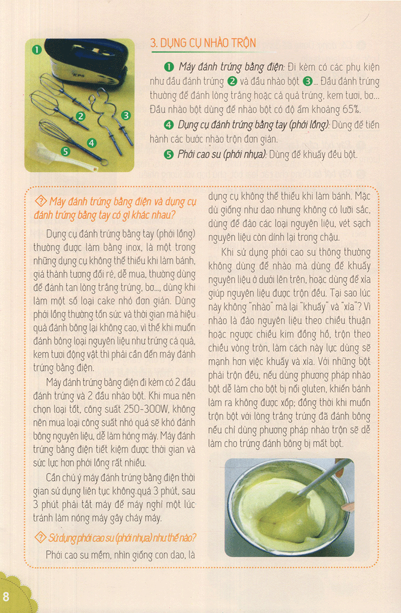 kỹ thuật làm bánh ngọt - cuốn sách cho người bắt đầu học làm bánh (tái bản 2020)