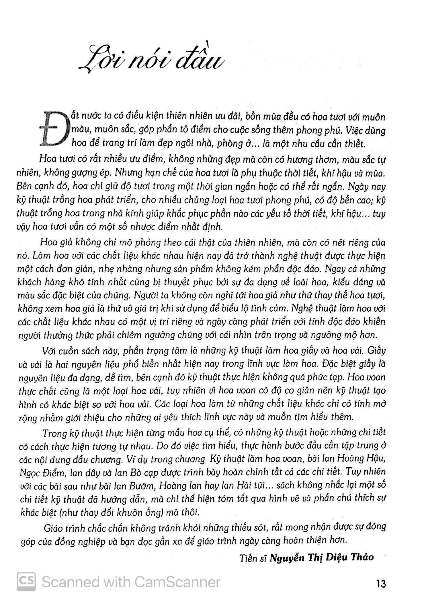 kỹ thuật làm hoa giấy, hoa vải, hoa voan và hoa lá buông