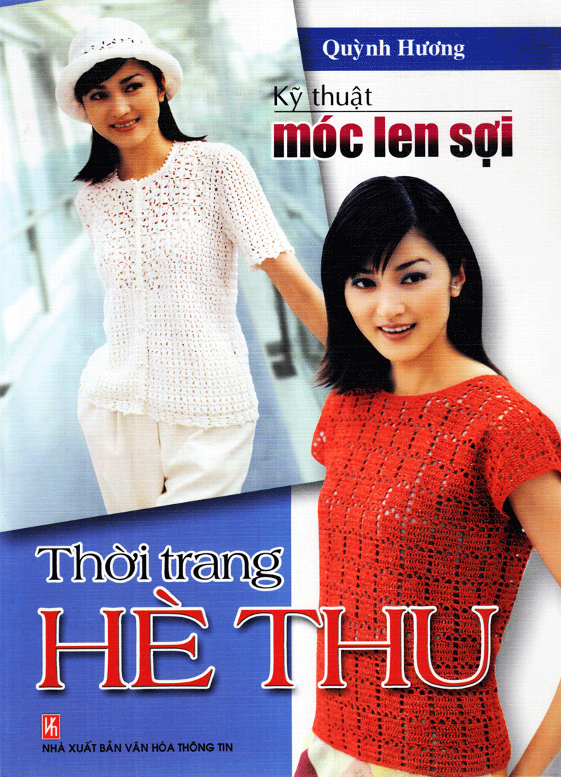 kỹ thuật móc len sợi - thời trang hè thu